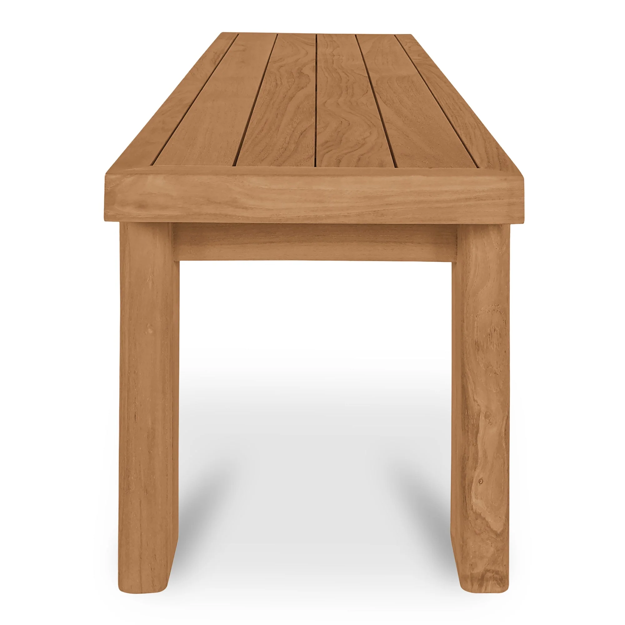 Marina Outdoor Dining Bench Natural - Image 3