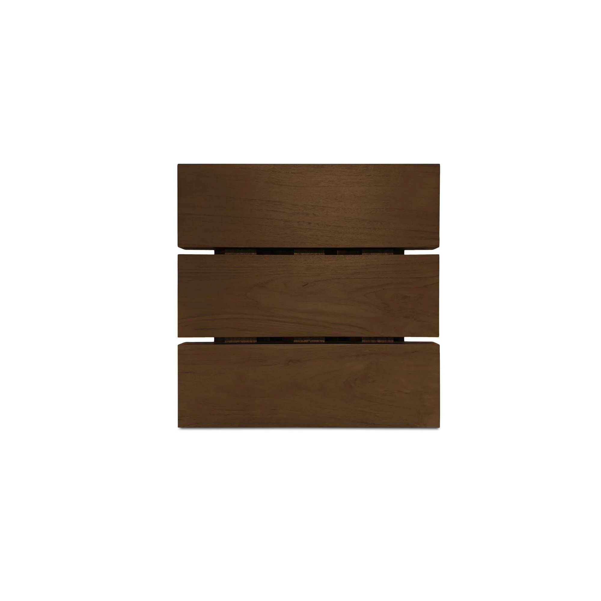 Denby Outdoor Side Table Brown - Image 3