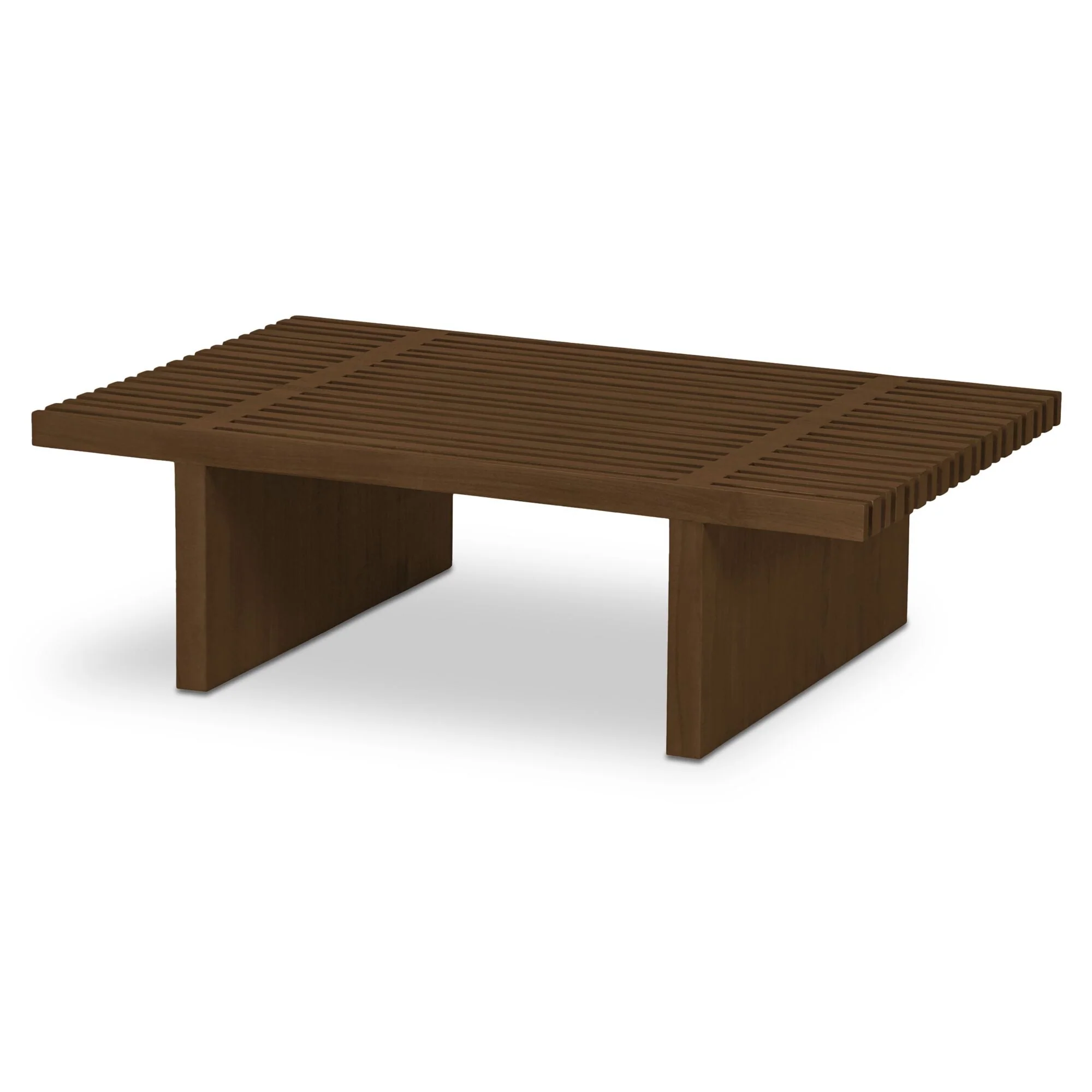 Fletcher Outdoor Coffee Table Brown - Image 2
