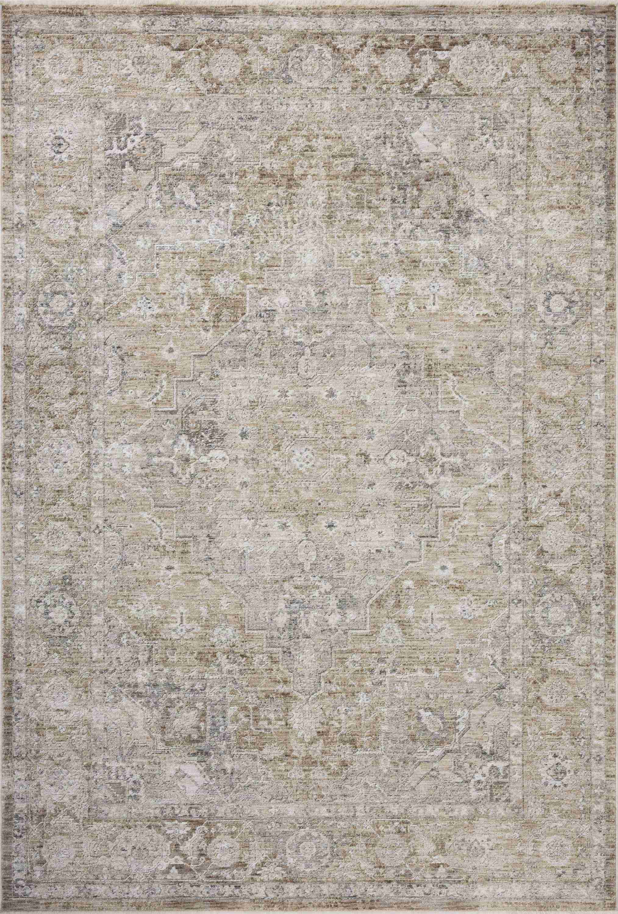 Loloi II | Tabitha Collection | Khaki / Slate | TAI-01 - Image 1