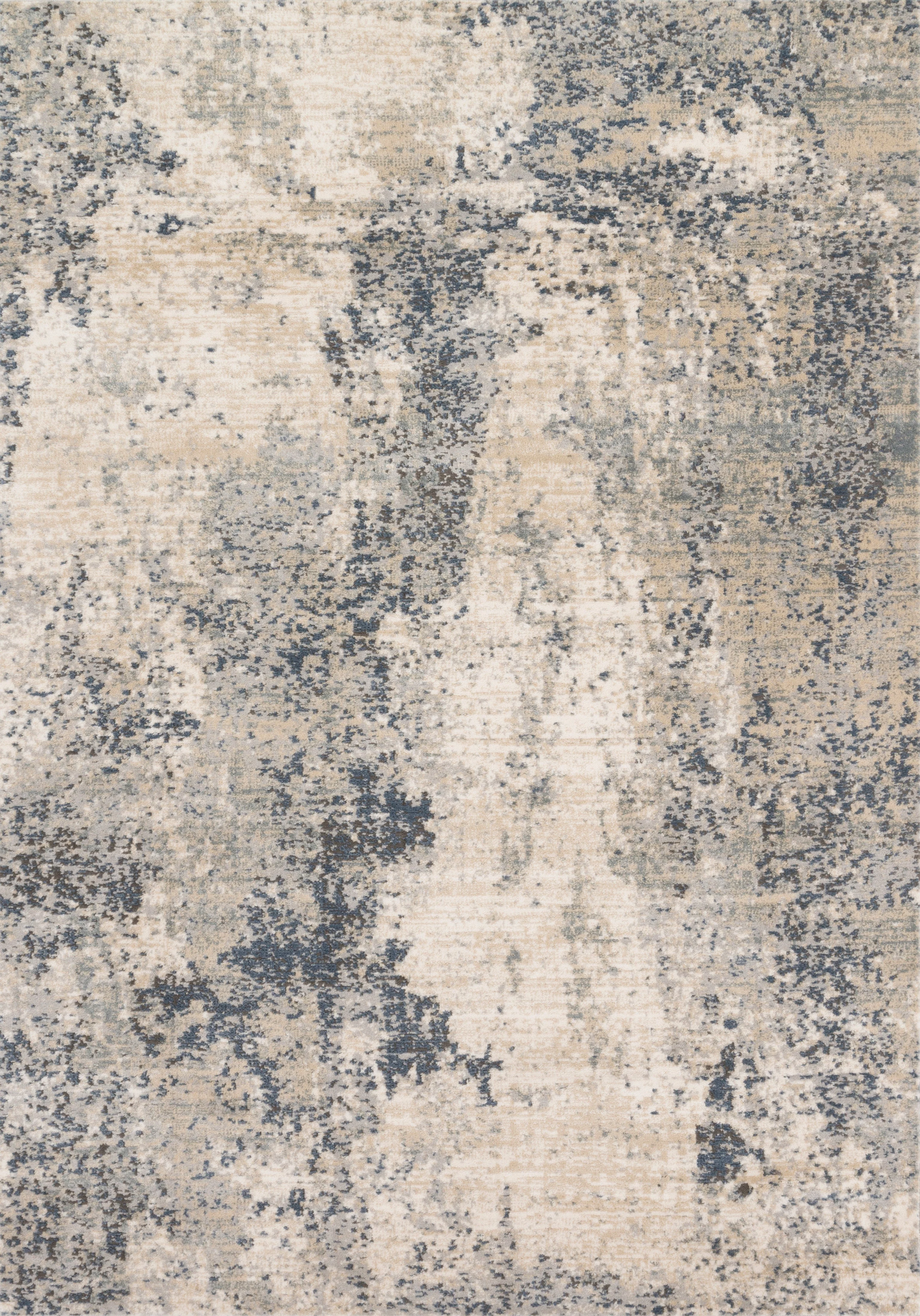 Loloi II | Teagan Collection | Natural / Denim | TEA-07 - Image 1