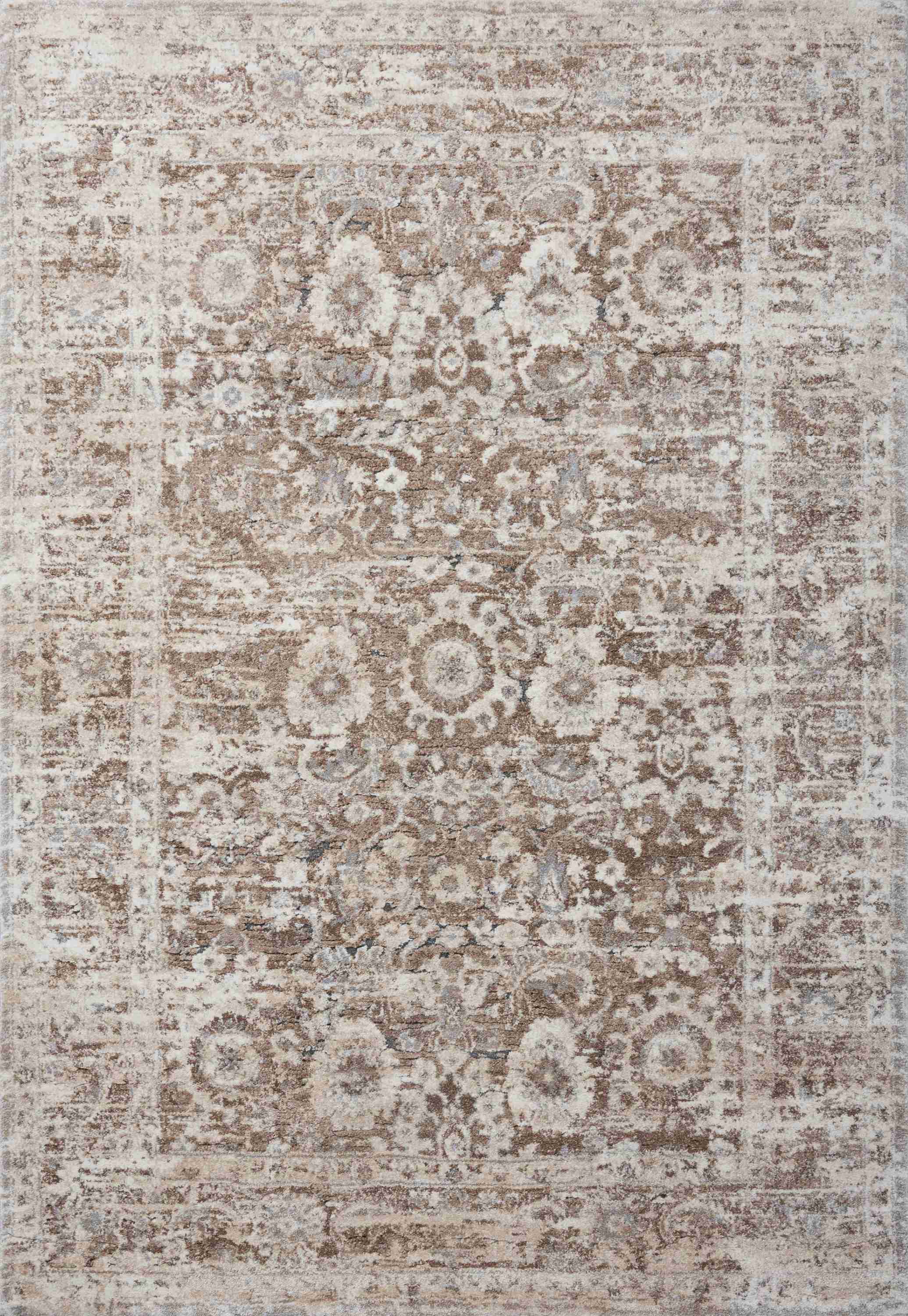 Loloi | Theory Collection | Mocha / Natural | THY-06 - Image 1
