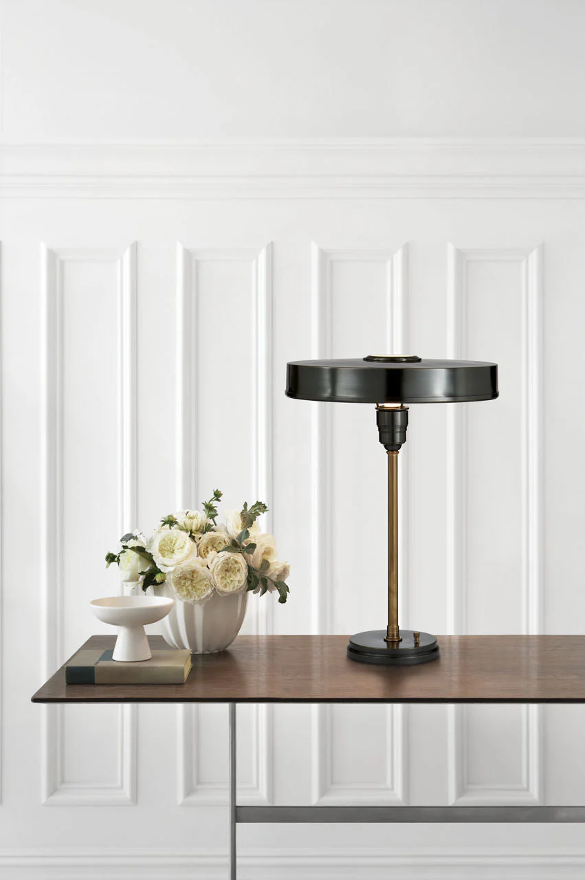 Carlo Table Lamp | Bronze and Hand-Rubbed Antique Brass - Image 2