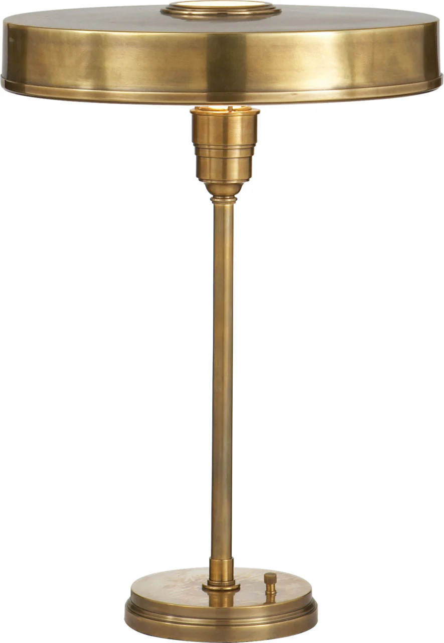 Carlo Table Lamp | Hand-Rubbed Antique Brass - Image 1