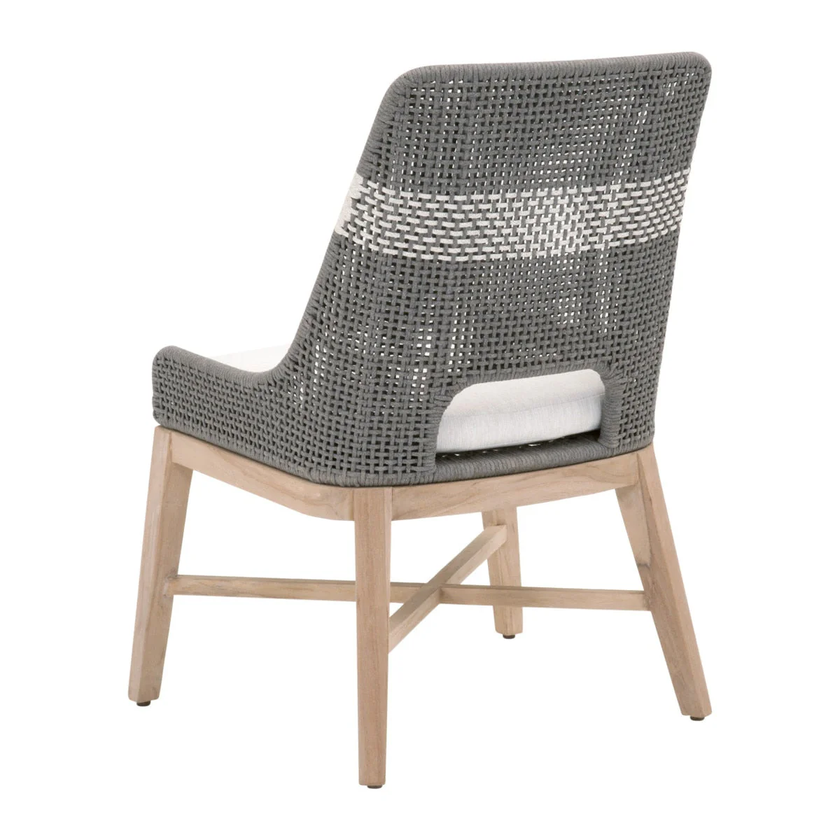 Tapestry Outdoor Dining Chair, Set of 2 | Gray Teak - Image 2