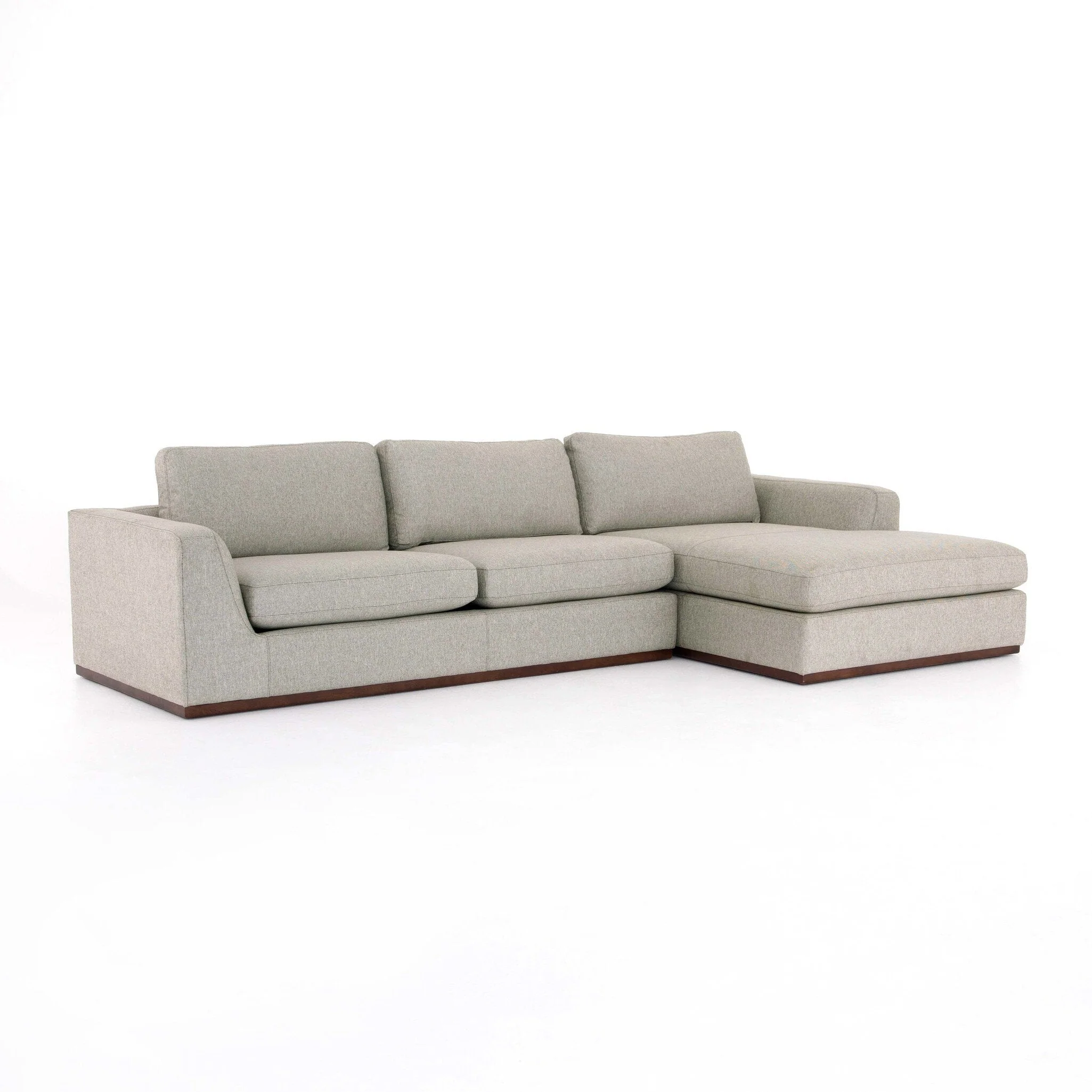 Colt 2-Piece Sectional - Aldred Silver | RAF - Image 2