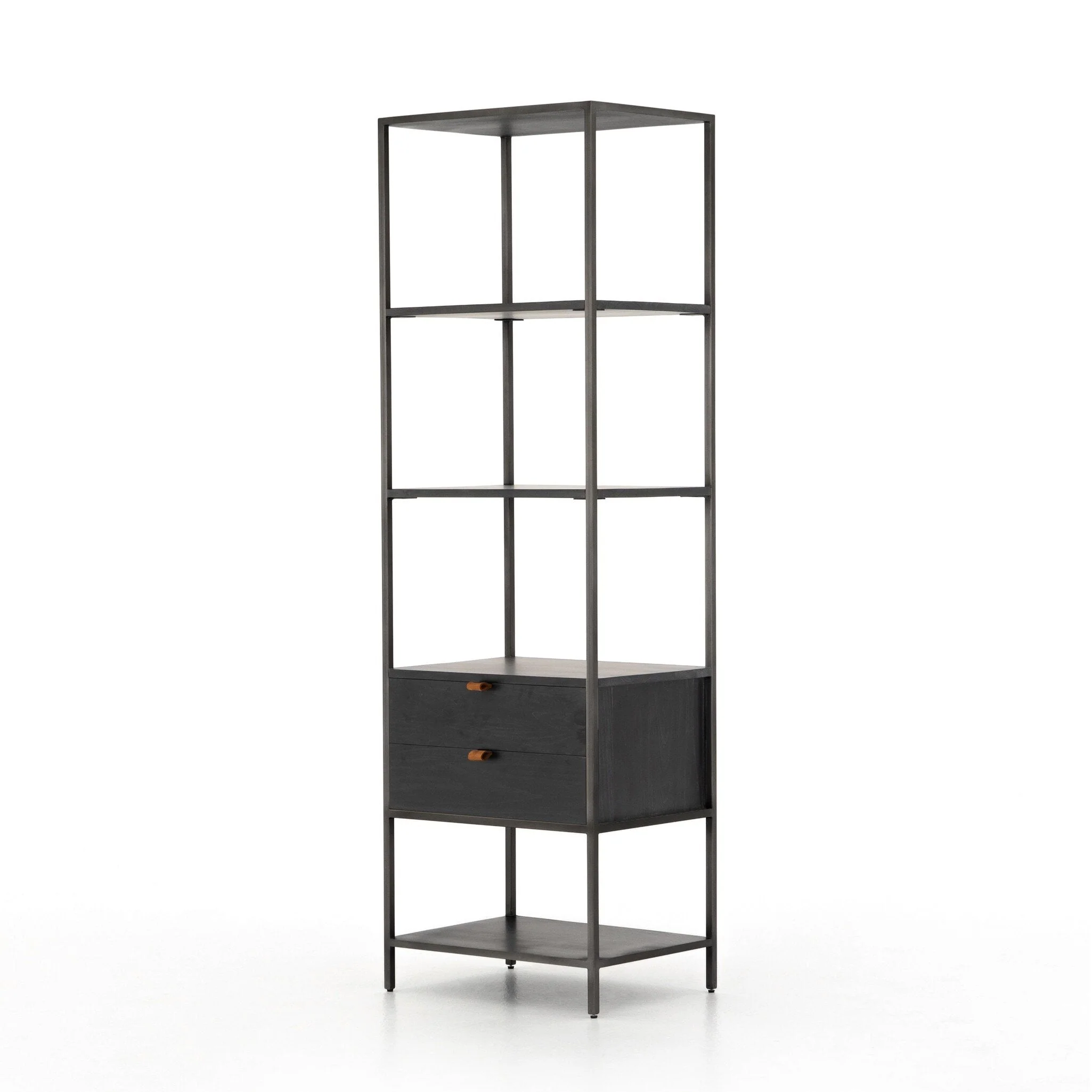 Trey Bookshelf | Black Wash Poplar - Image 2