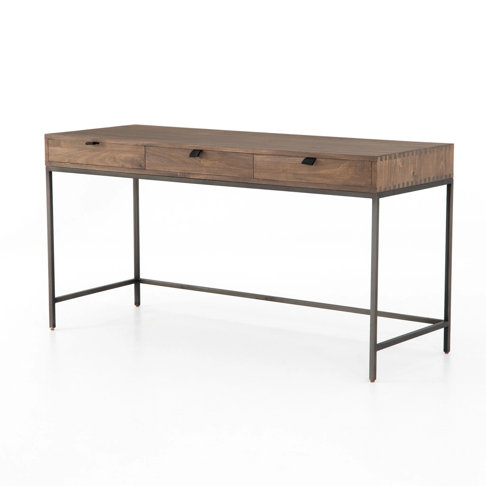 Trey Modular Writing Desk - Auburn Poplar - Image 2
