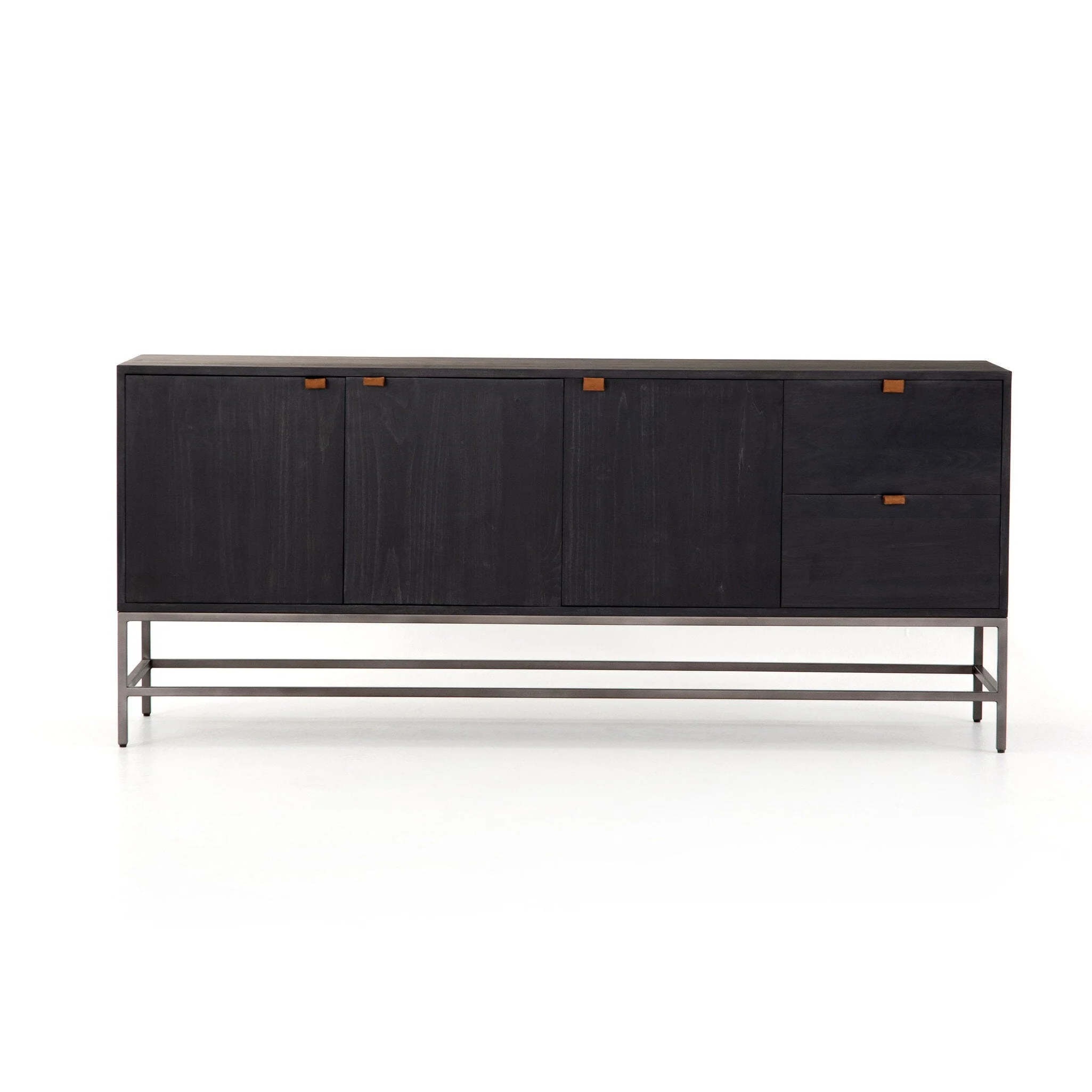 Trey Sideboard - Black Wash Poplar - Image 1