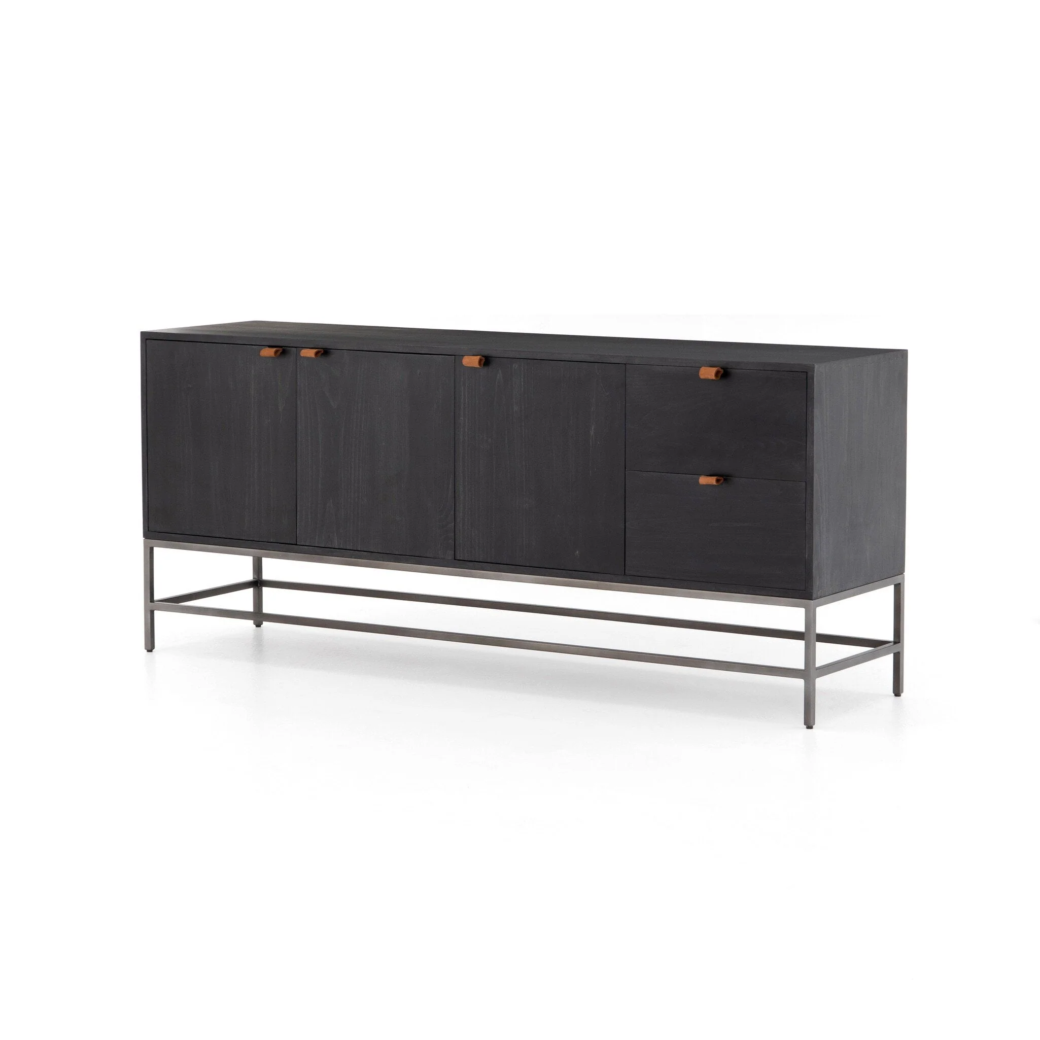Trey Sideboard - Black Wash Poplar - Image 2