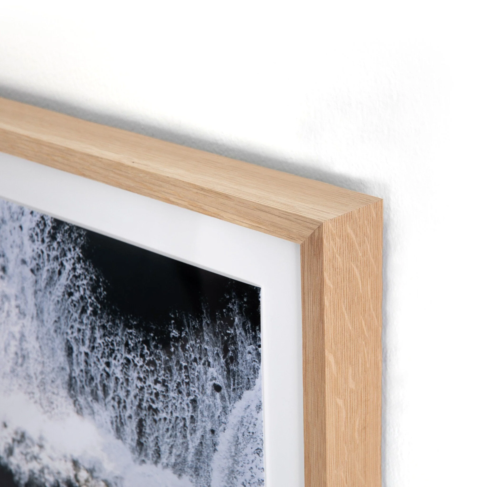 Wave Break 1 by Michael Schauer - Vertical Grain 2.5 White Oak - Image 3