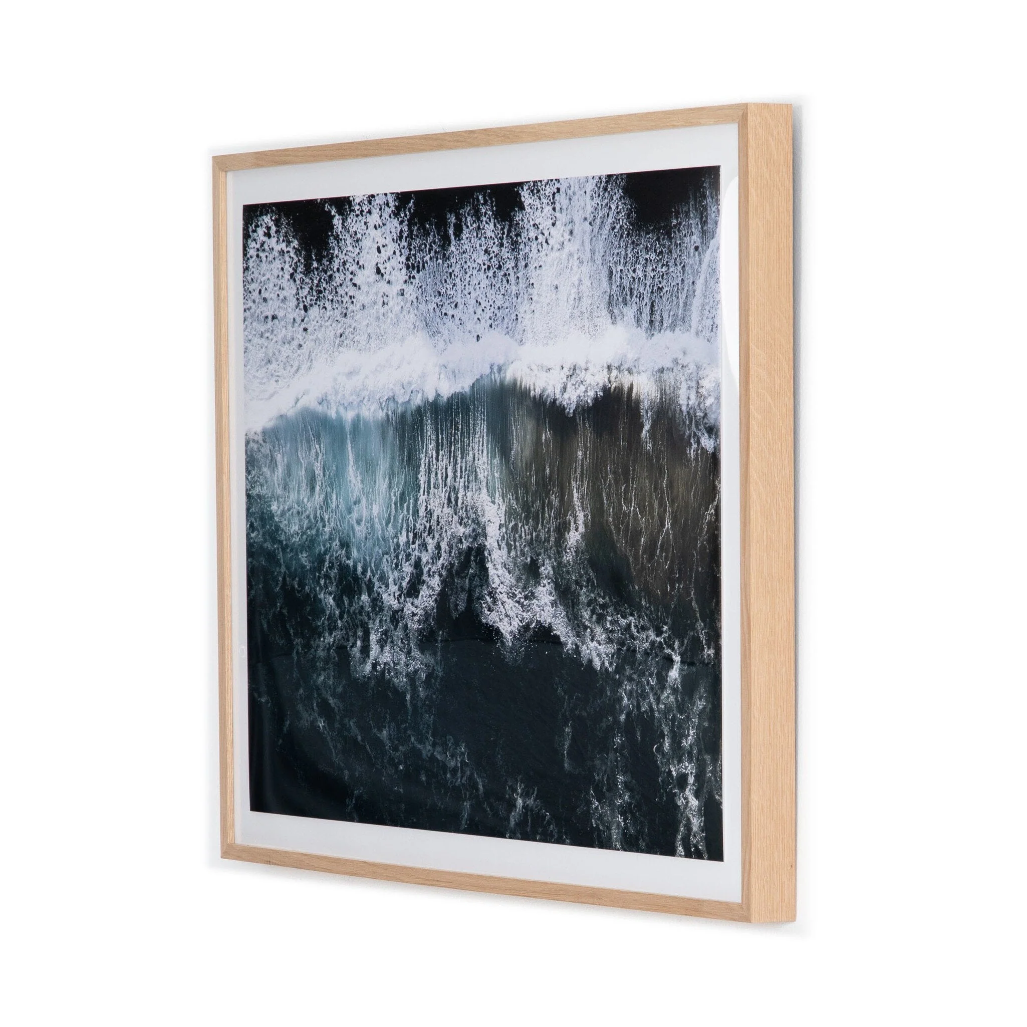 Wave Break 1 by Michael Schauer - Vertical Grain 2.5 White Oak - Image 2