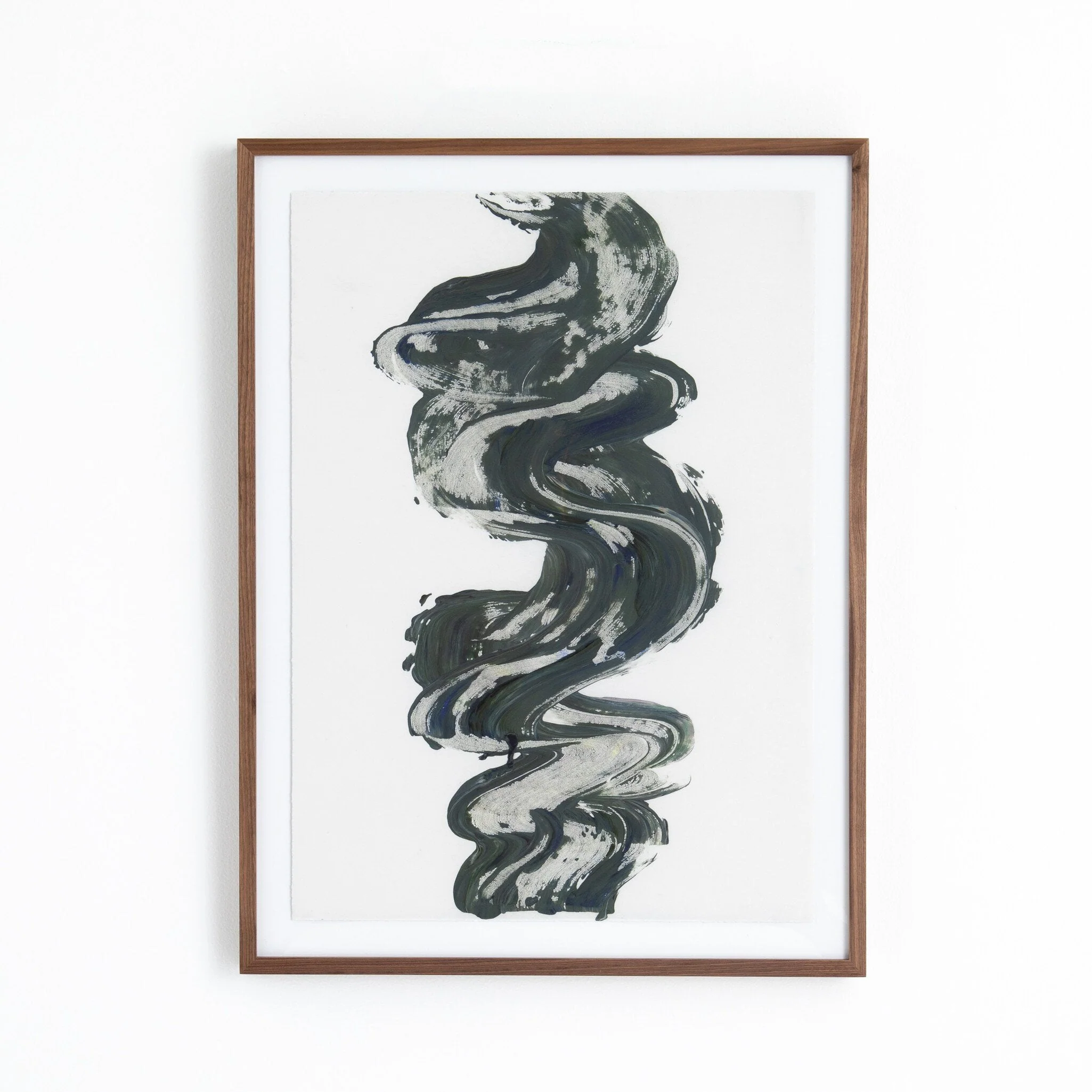 Marbled Stroke by Gold Rush Art Co. - Walnut 2.5 - Image 1