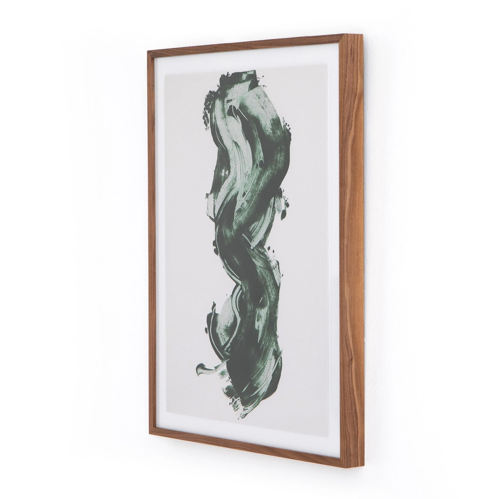 Green Stroke by Gold Rush Art Co. - Walnut 2.5 - Image 2