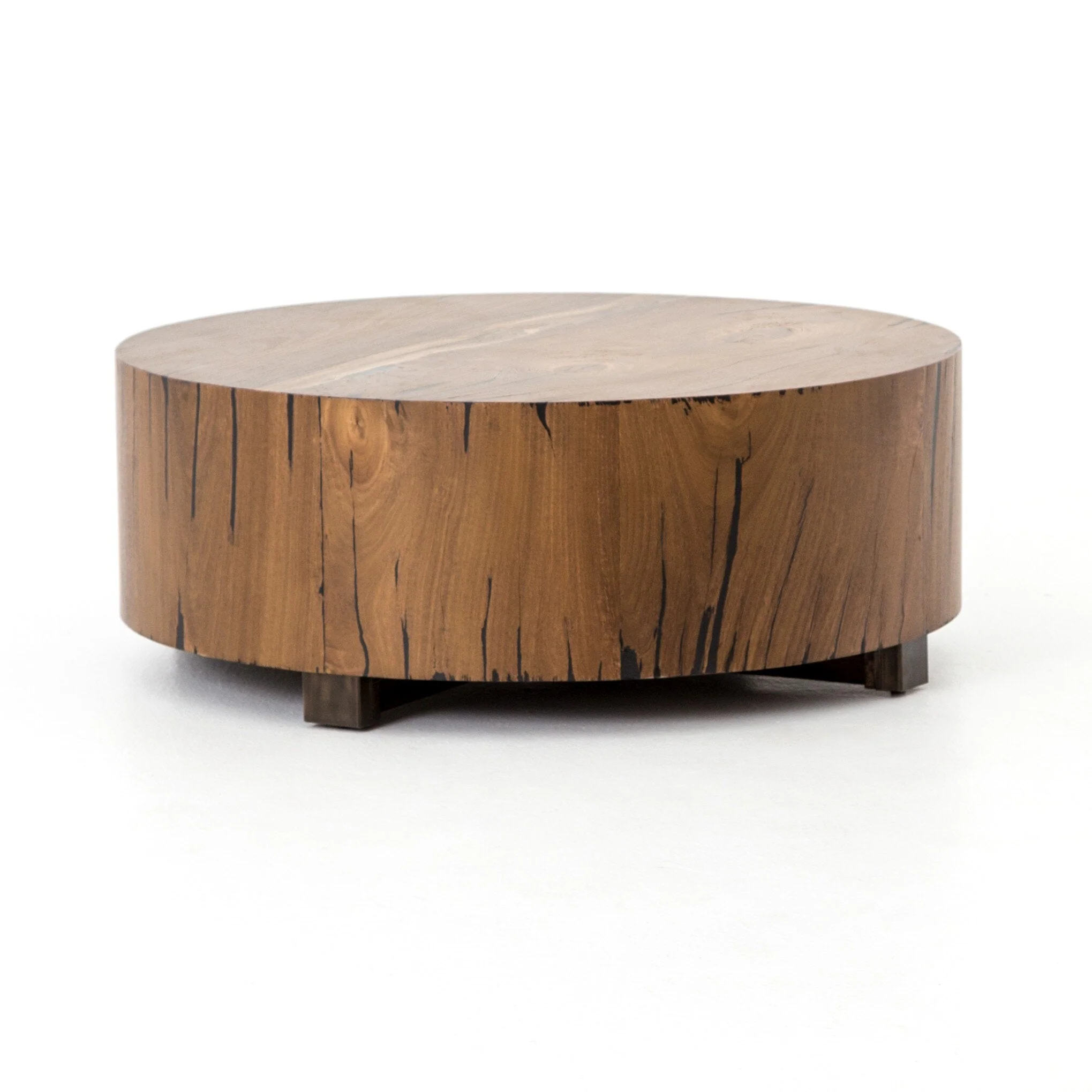 Hudson Round Coffee Table - Natural Yukas Resin - Image 1