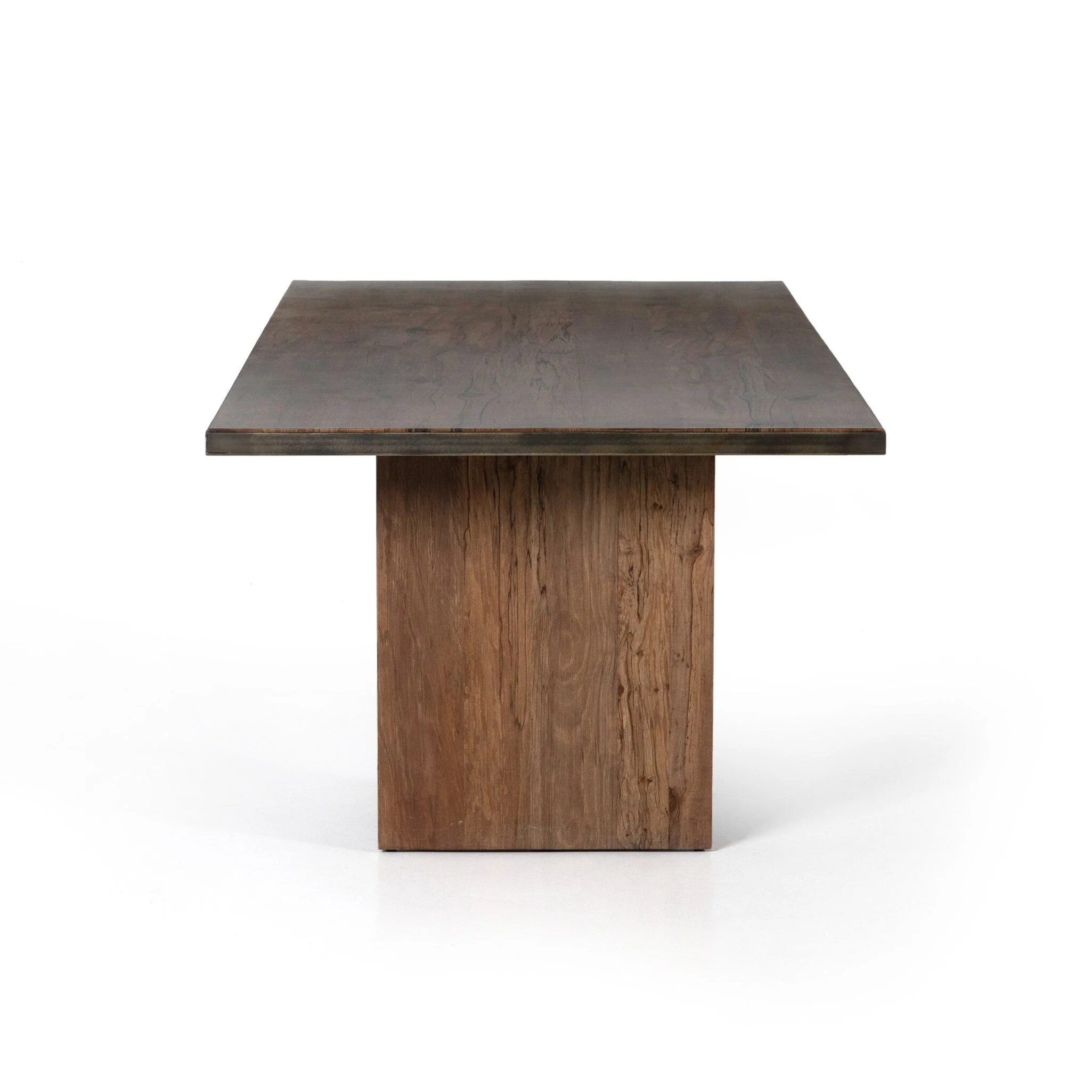 Cross Dining Table - Dark Spalted Primavera - Image 3