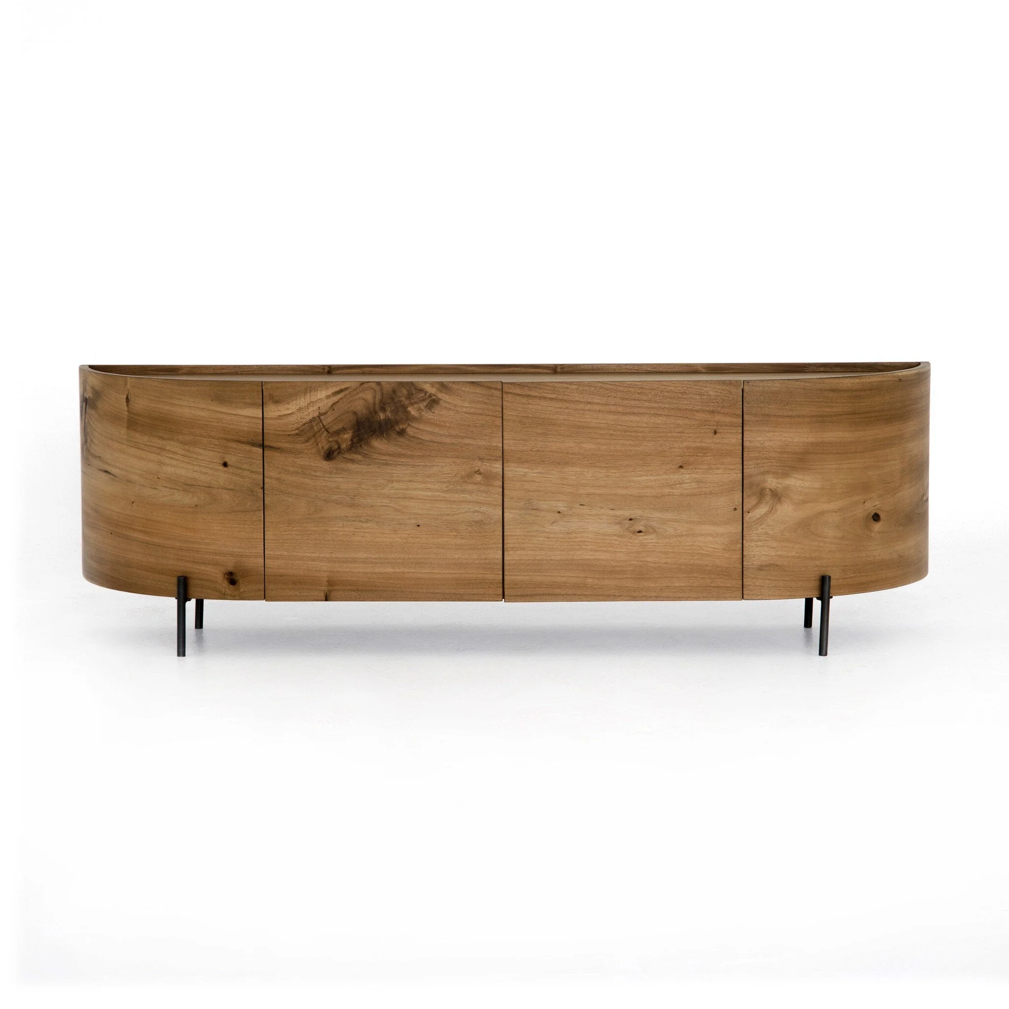 Lunas Media Console – Gold Guanacaste