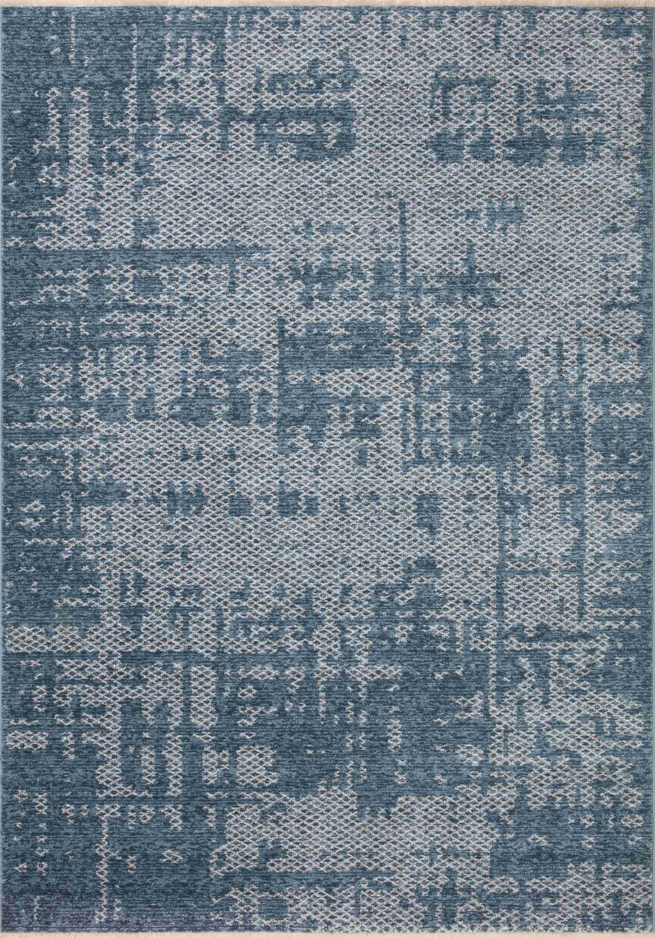 Loloi II | Vance Collection | Denim / Dove | VAN-01 - Image 1