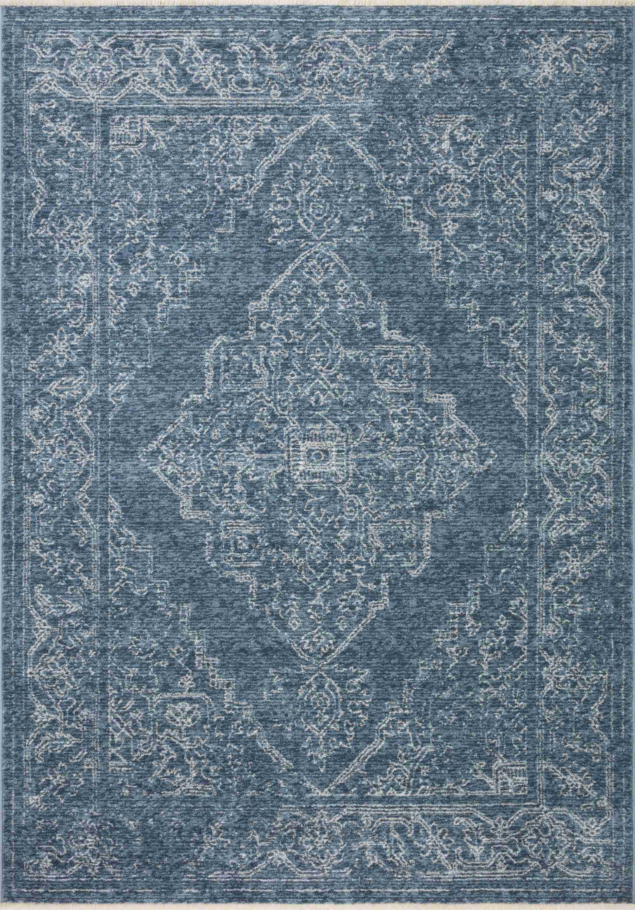 Loloi II | Vance Collection | Denim / Dove | VAN-03 - Image 1