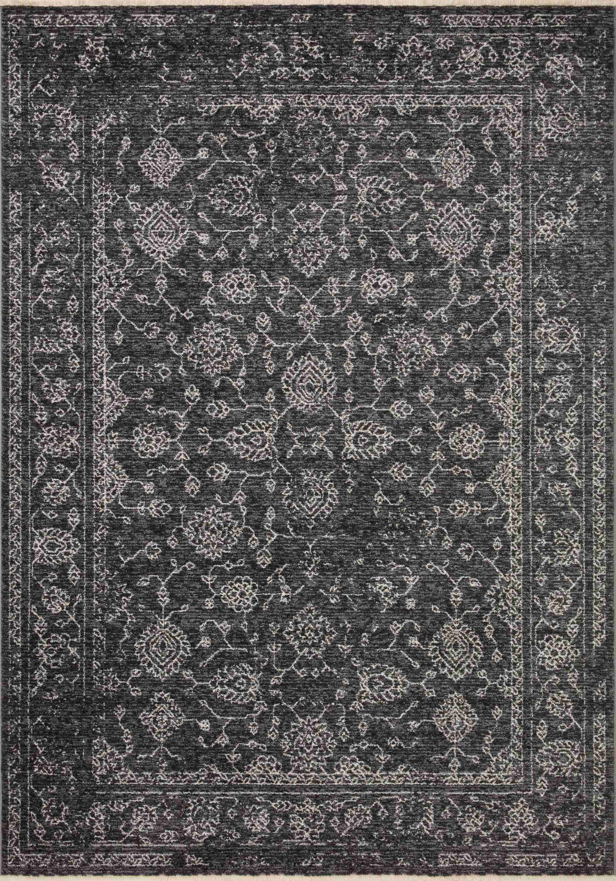 Loloi II | Vance Collection | Charcoal / Dove | VAN-09 - Image 1