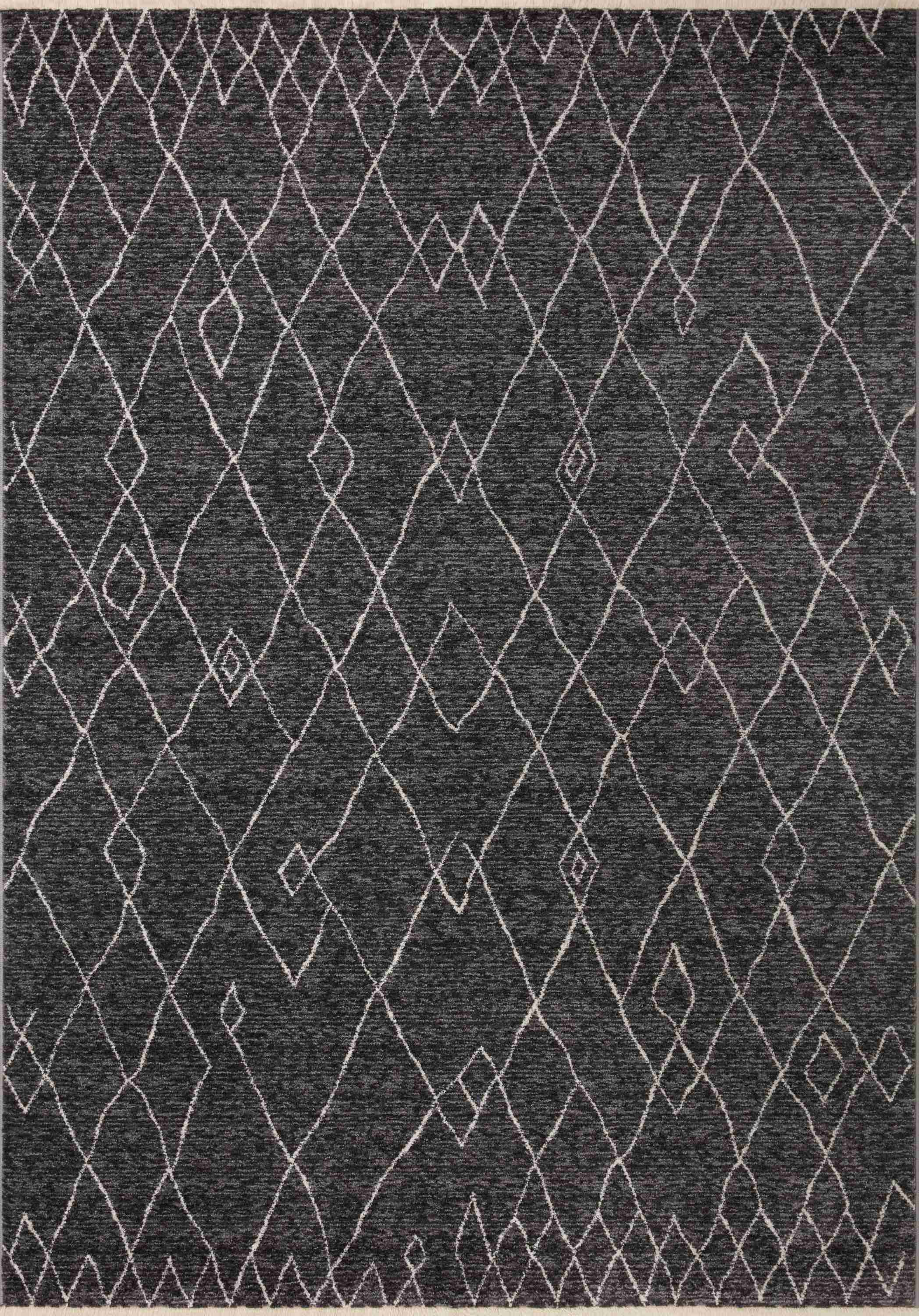 Loloi II | Vance Collection | Charcoal / Dove | VAN-11 - Image 1