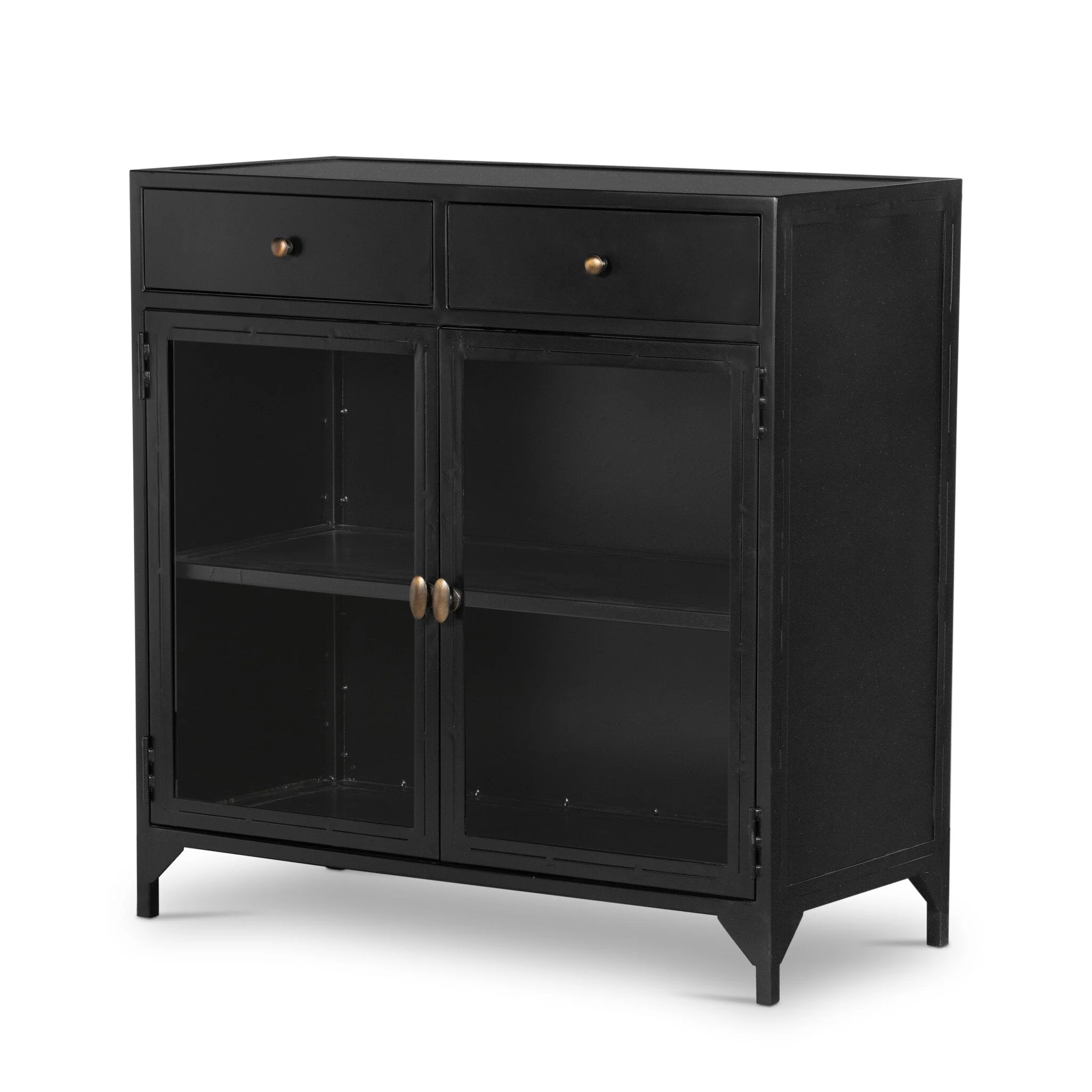 Shadow Box Small Cabinet - Black - Image 2