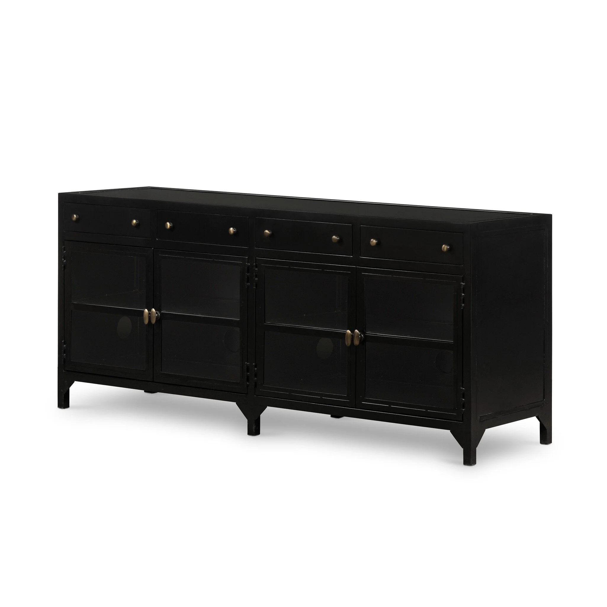 Shadow Box Media Console - Black - Image 2