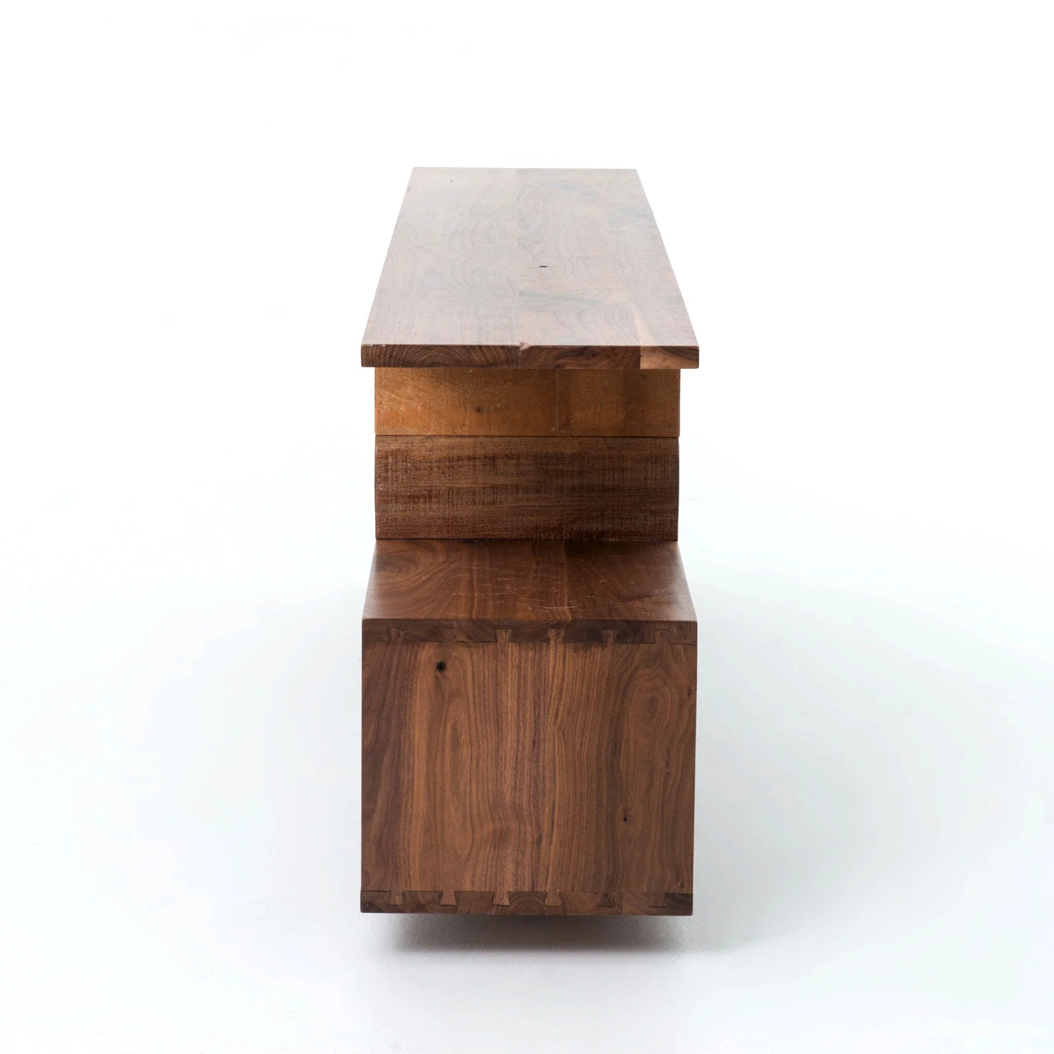 Ginger Console Table - Natural Walnut - Image 3