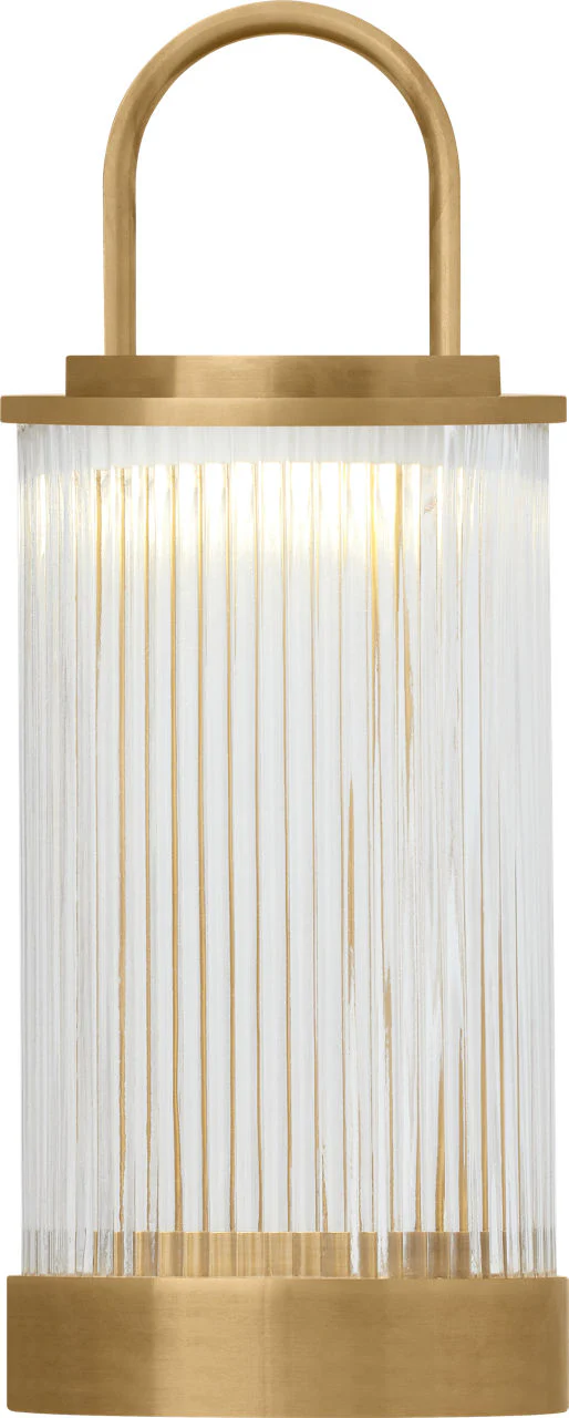 Tawa Accent Rechargeable Table Lamp Natural Brass 2700K 90 CRI wall charger included - Image 3