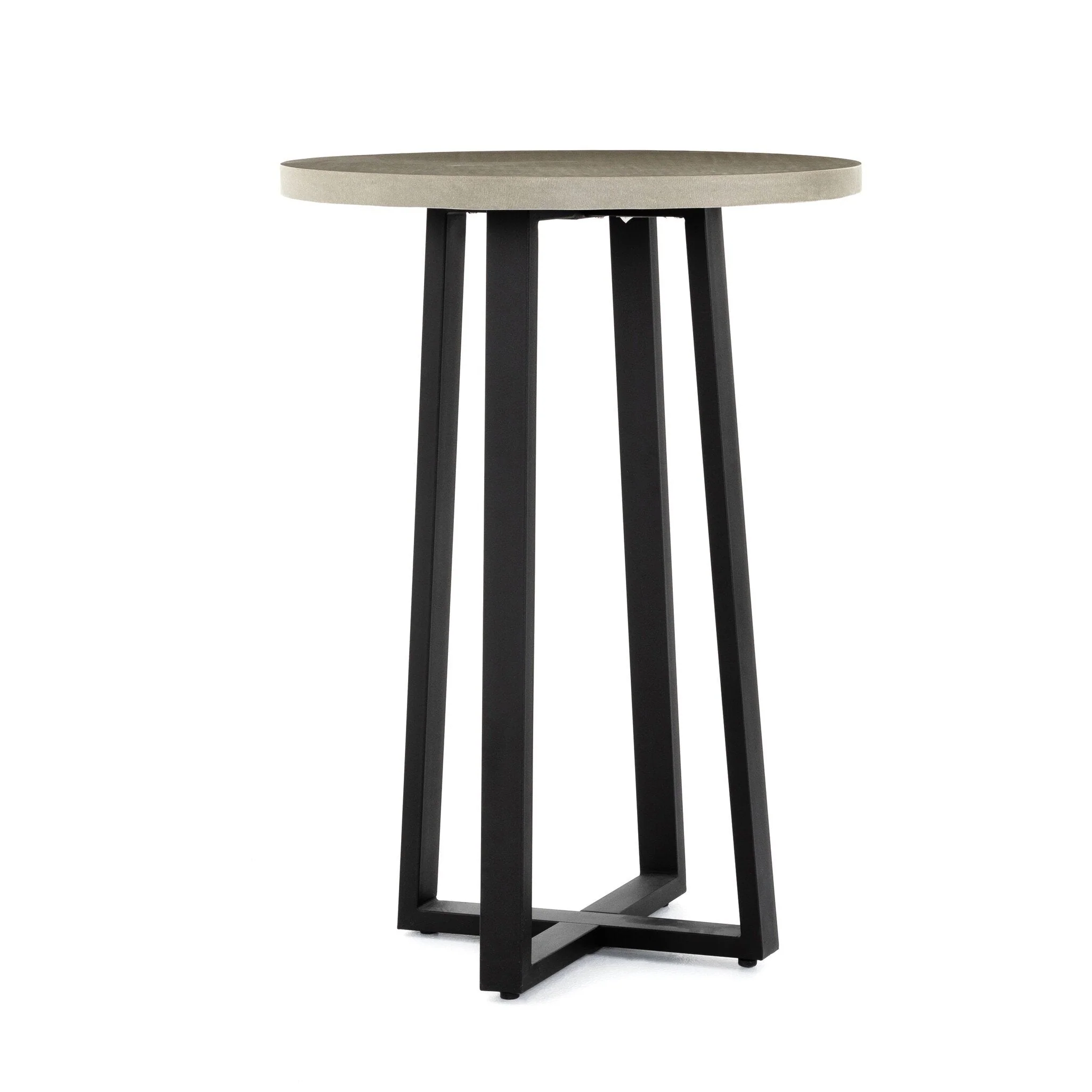 Cyrus Outdoor Bar + Counter Table - Light Grey - Image 2