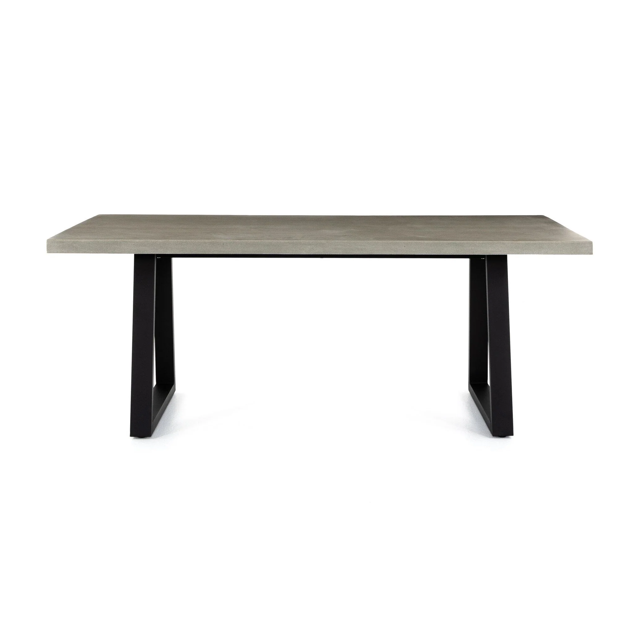 Cyrus Outdoor Dining Table - Light Grey - Image 1