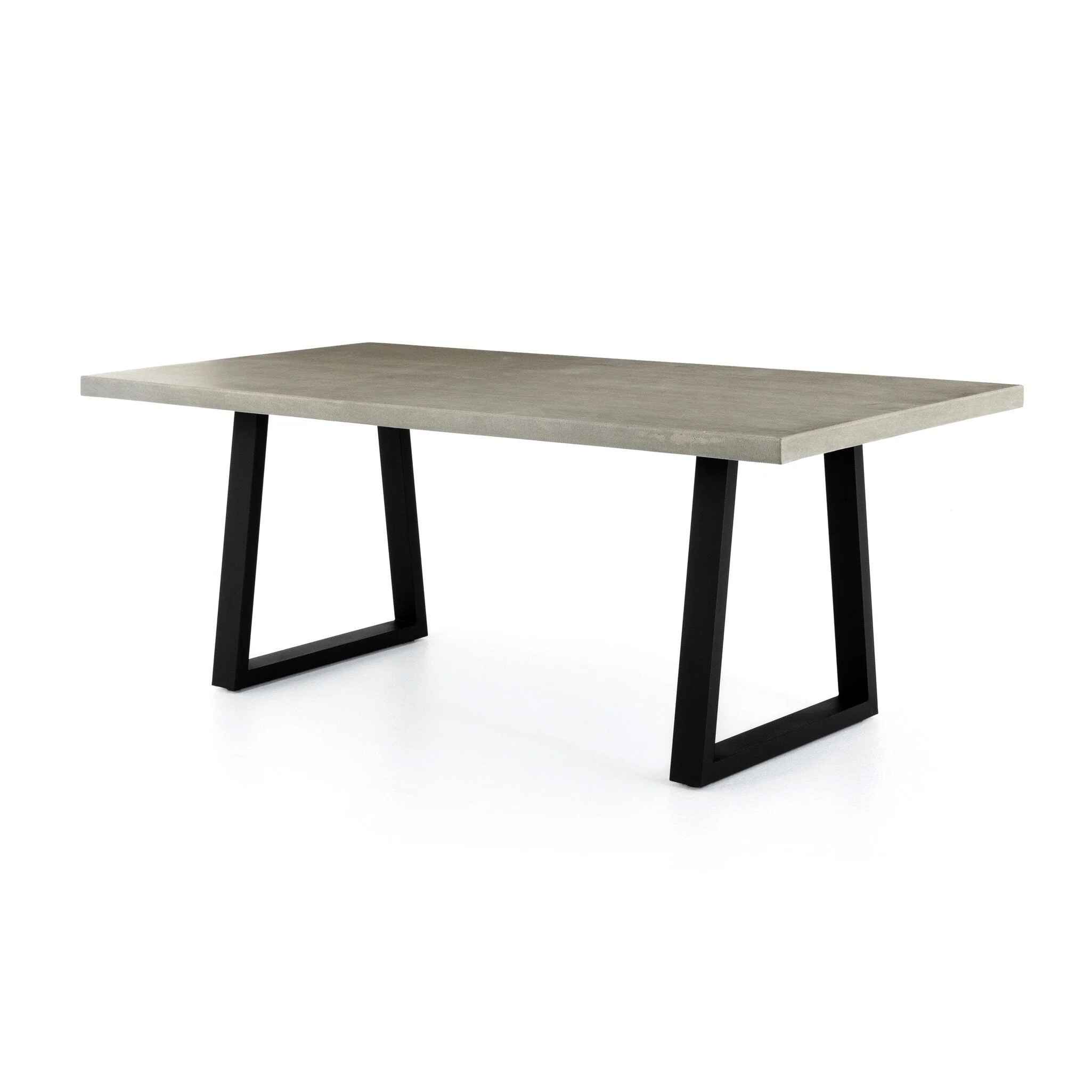 Cyrus Outdoor Dining Table - Light Grey - Image 2