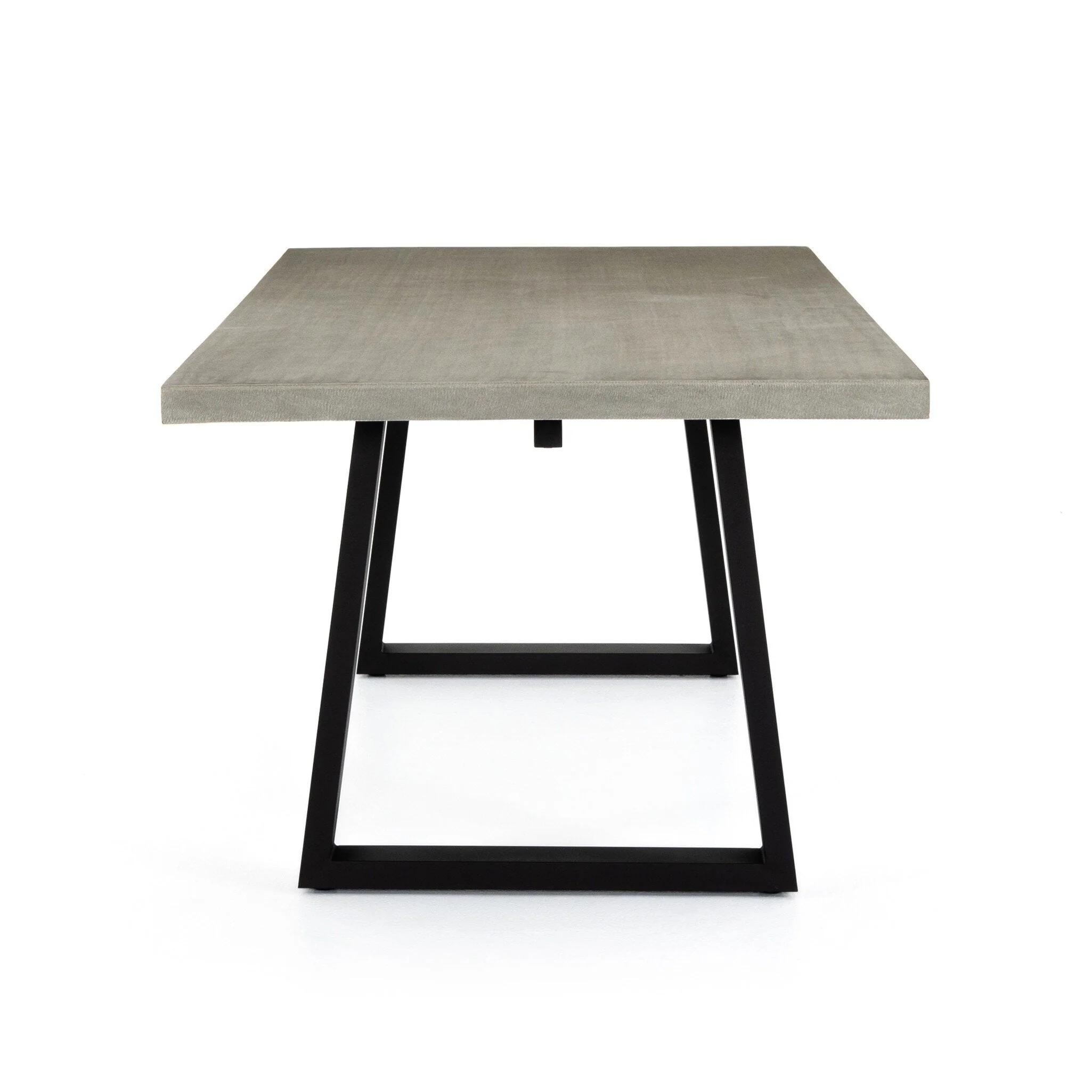 Cyrus Outdoor Dining Table - Light Grey - Image 3