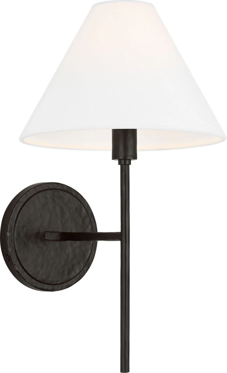 Ridgewood Small Sconce Aged Iron - Image 2