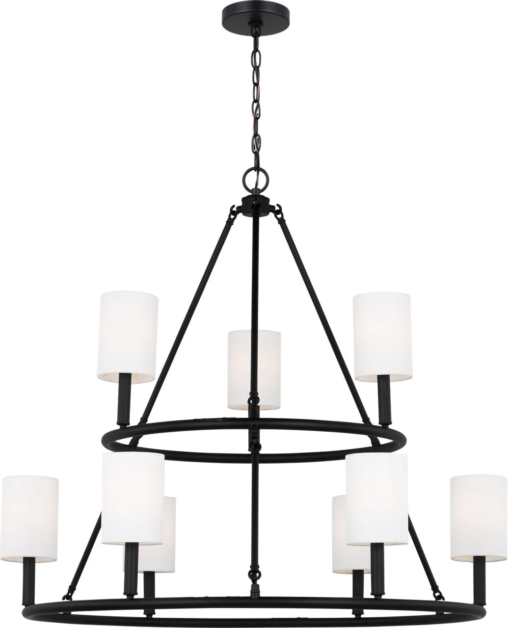 Egmont Extra Large Chandelier Midnight Black - Image 1