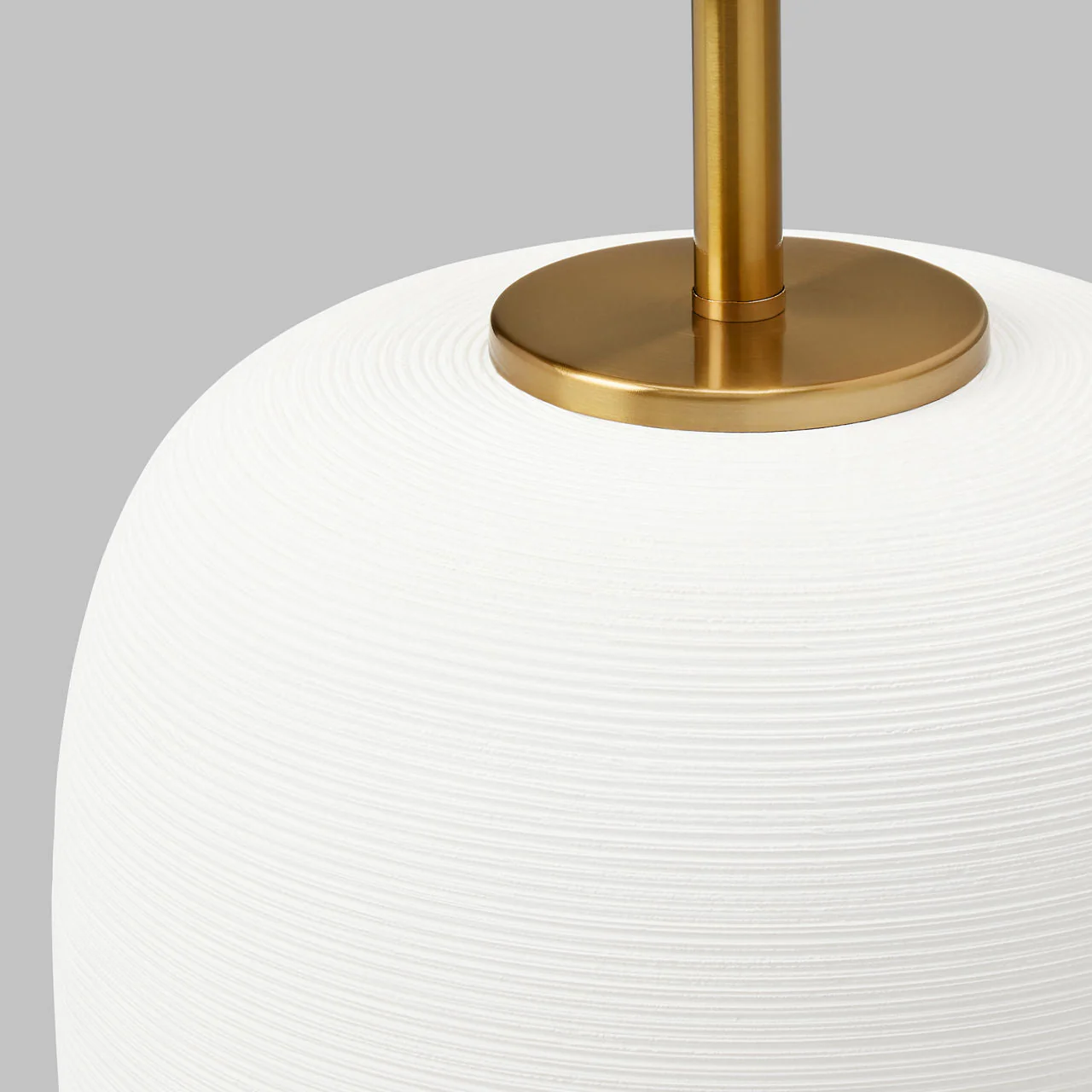 Fanny Wide Table Lamp Matte White Ceramic Bulbs Included - Image 2