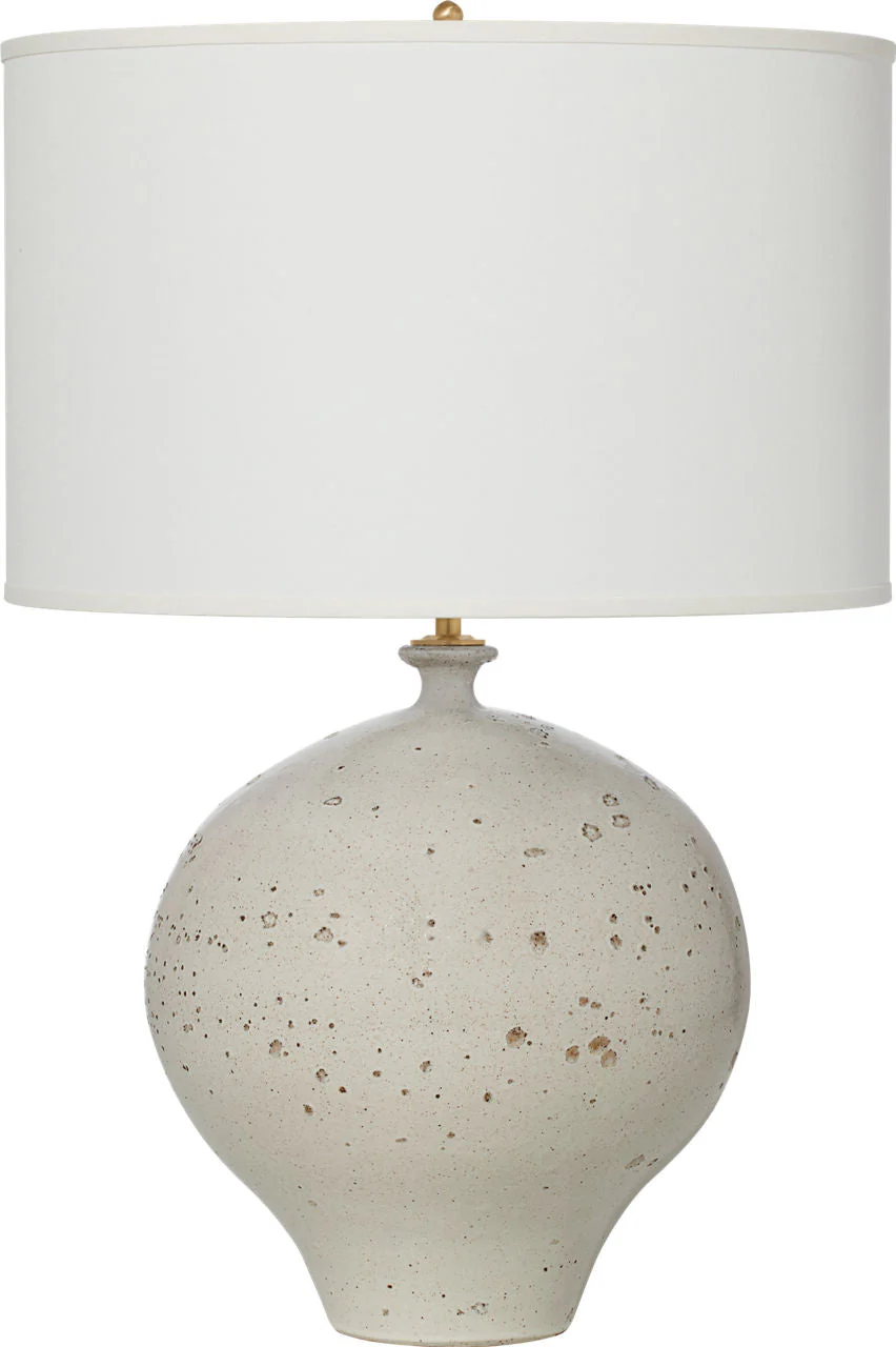 Gaios Table Lamp | Pharaoh White | Linen Shade - Image 2