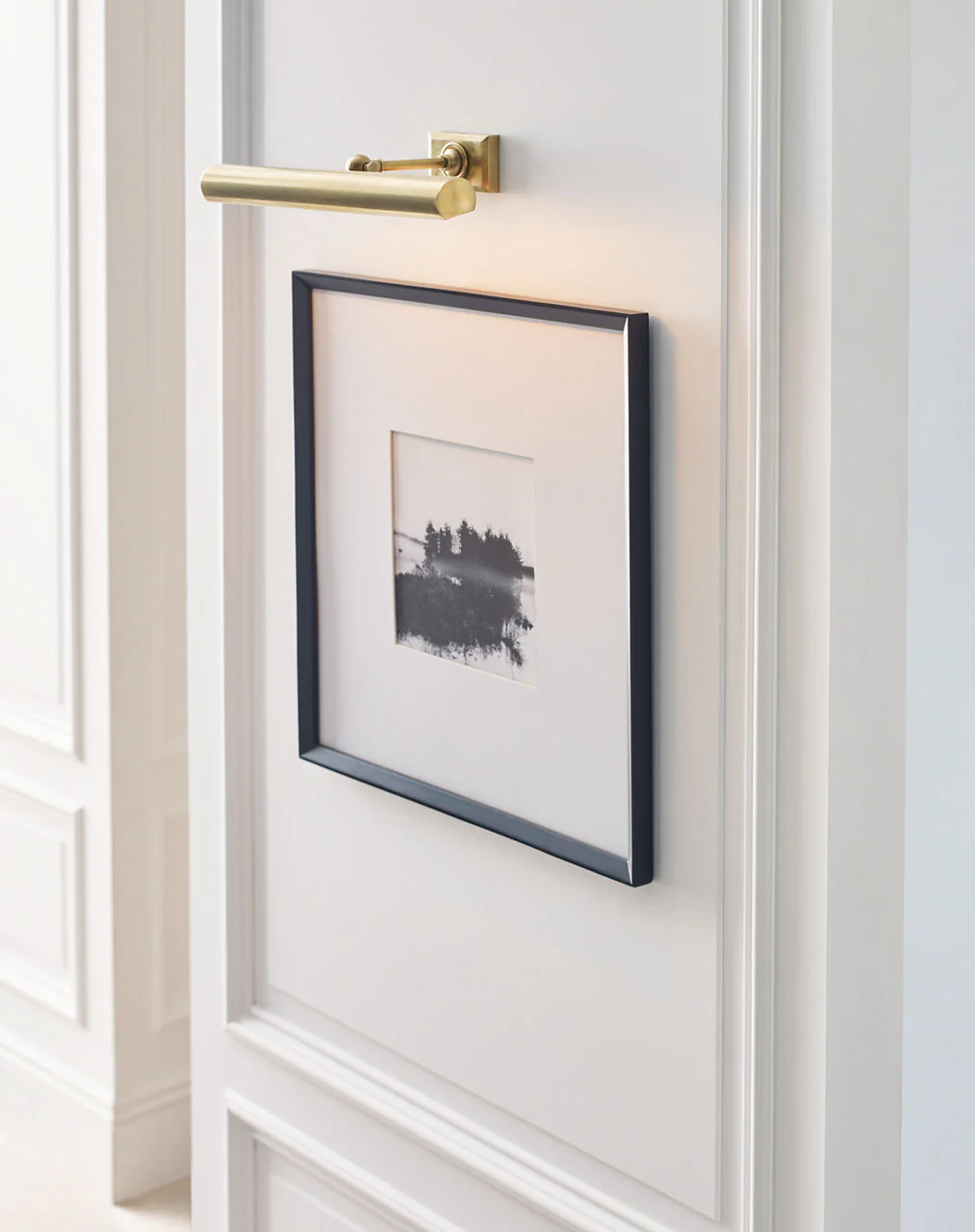18" Cabinet Maker's Picture Light | Hand-Rubbed Antique Brass - Image 3
