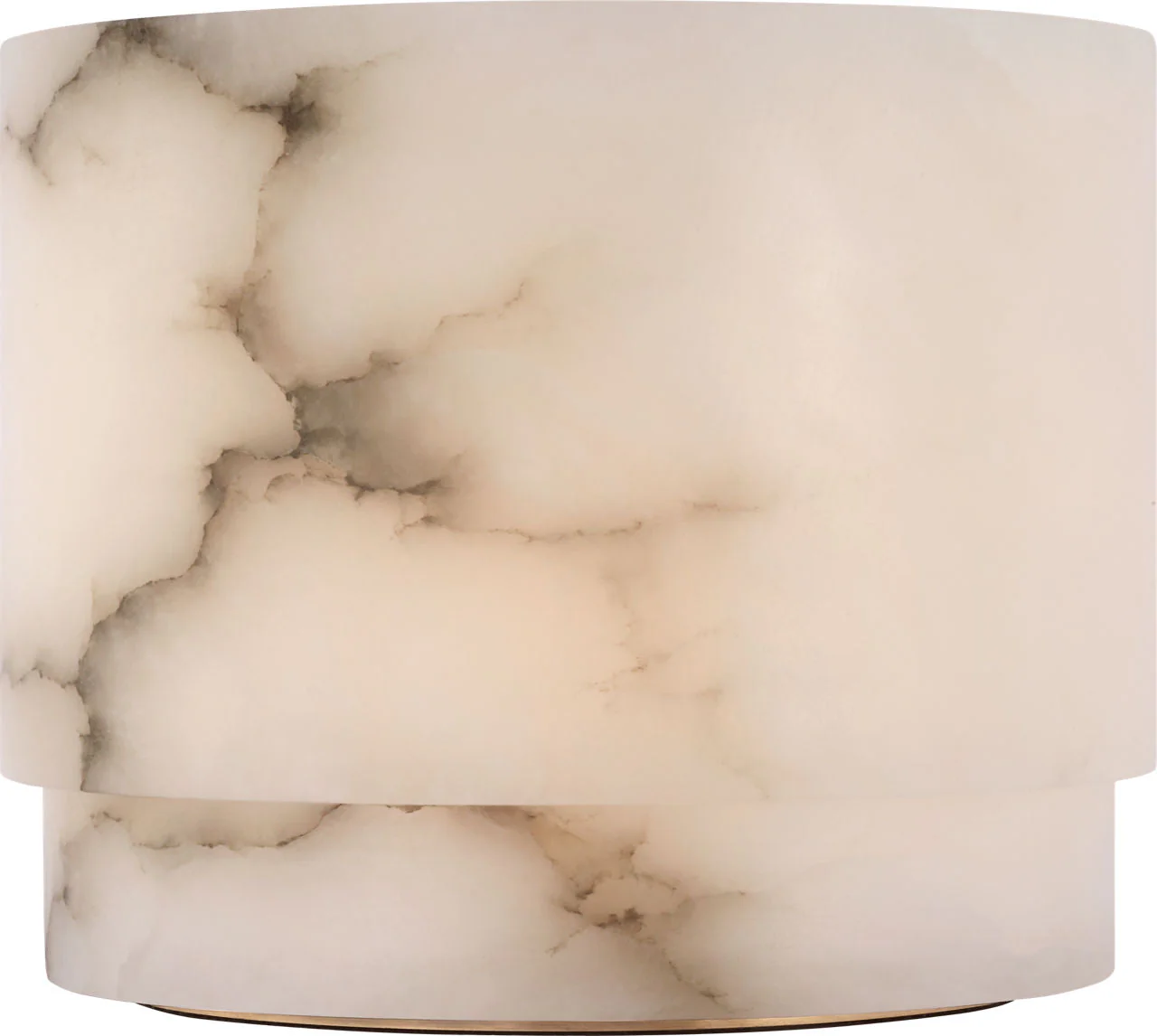 Tourne 8" Rechargeable Accent Lamp | Alabaster - Image 2