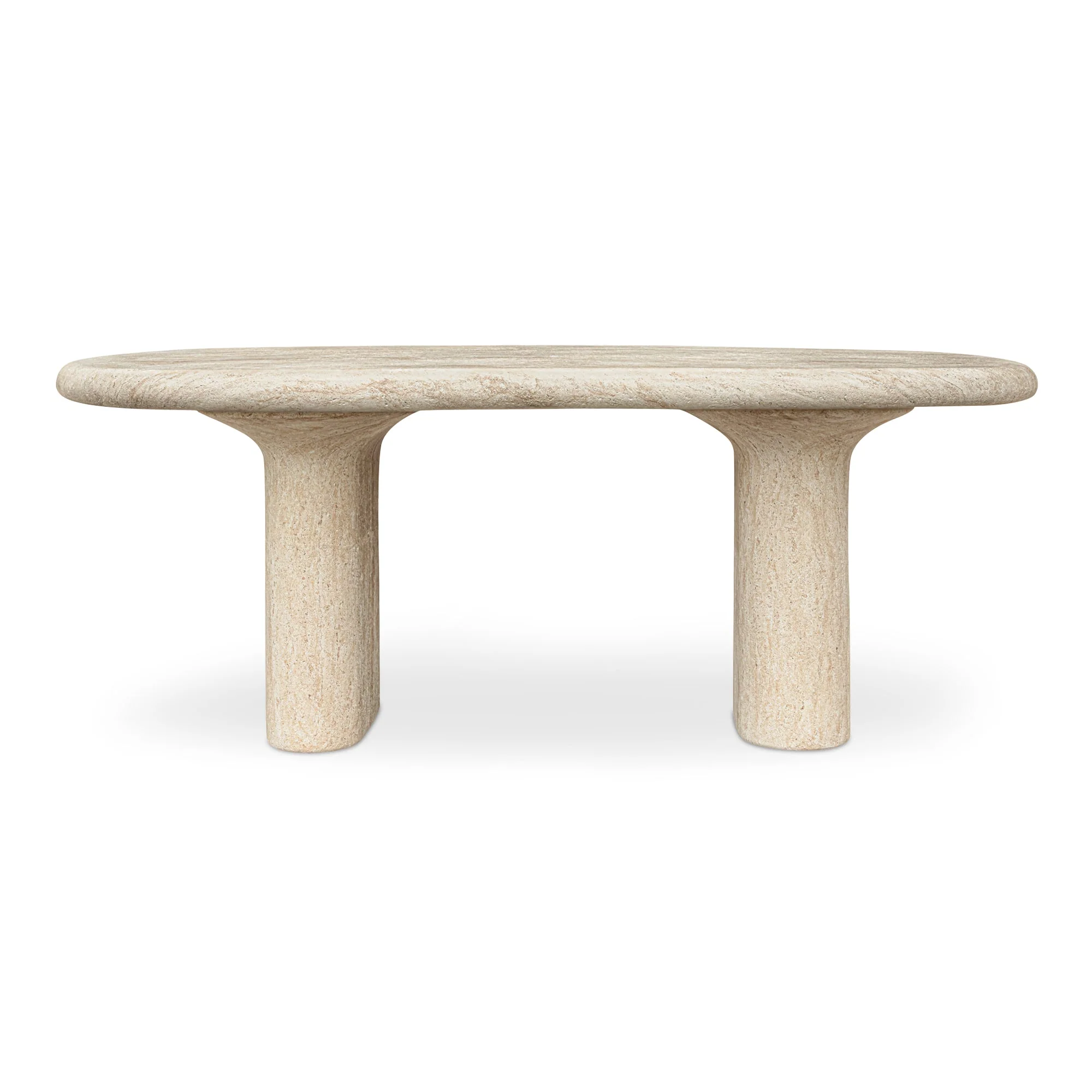 Warby Outdoor Dining Table Beige - Image 3