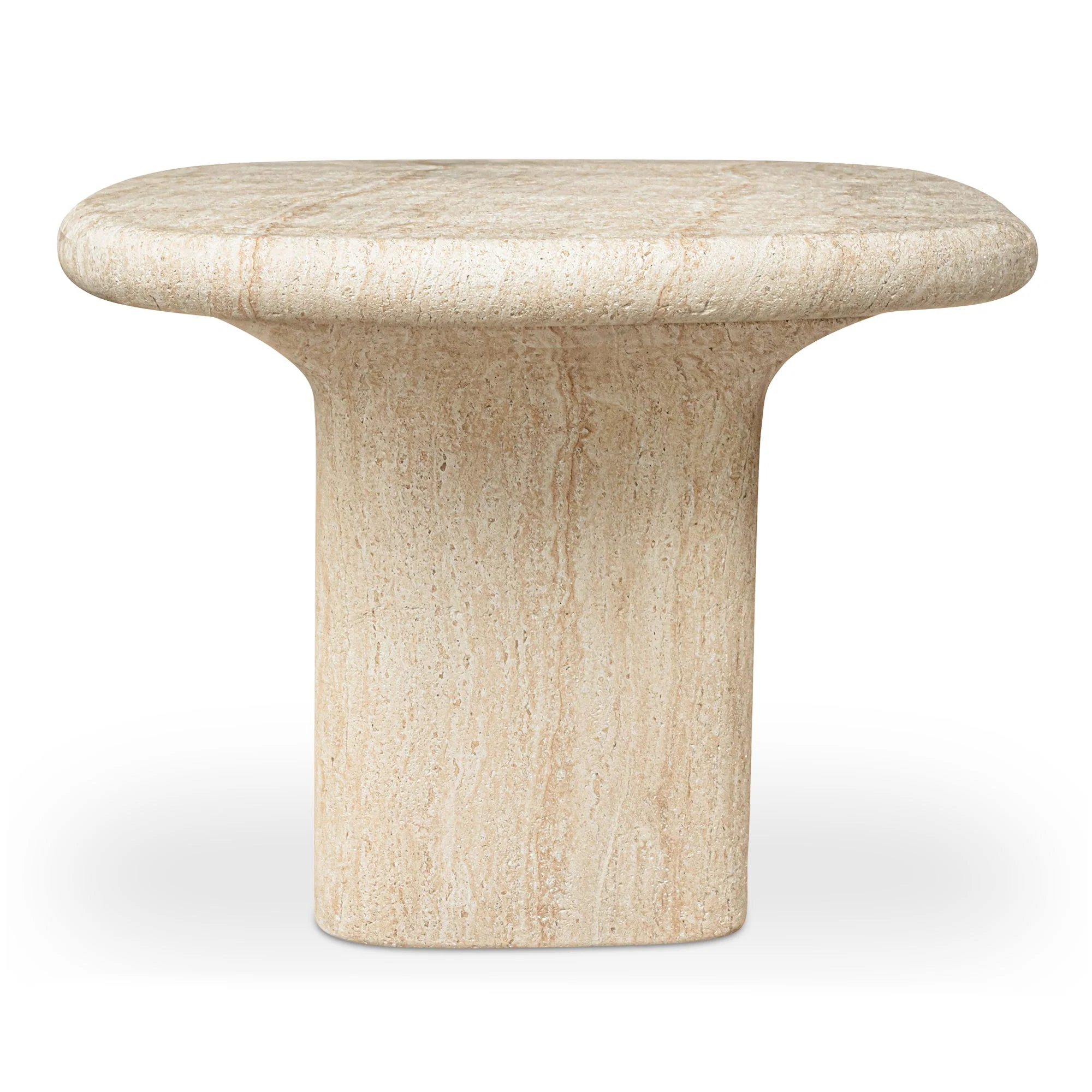 Warby Outdoor Dining Table Beige - Image 2