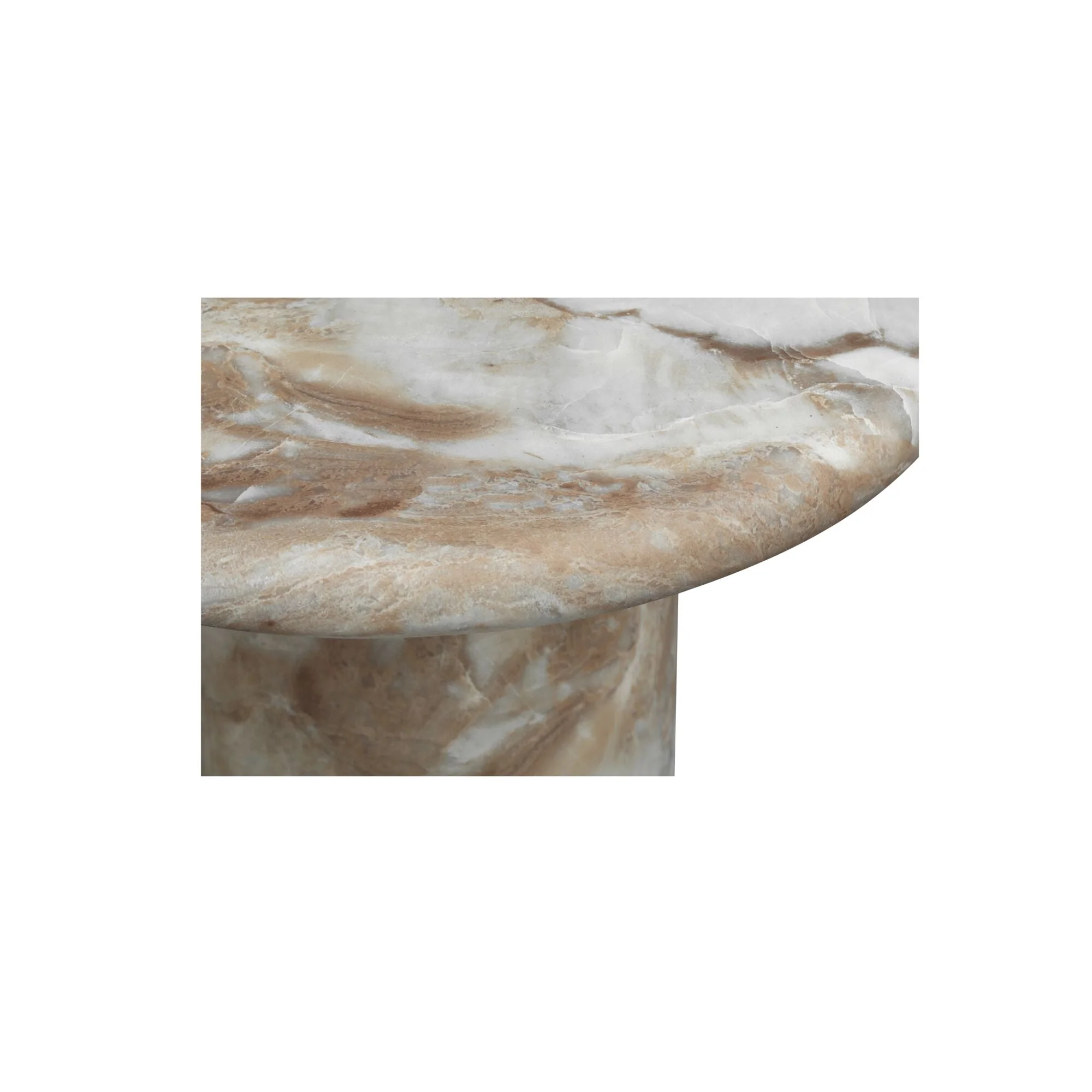 Frida Outdoor Side Table Brown - Image 3
