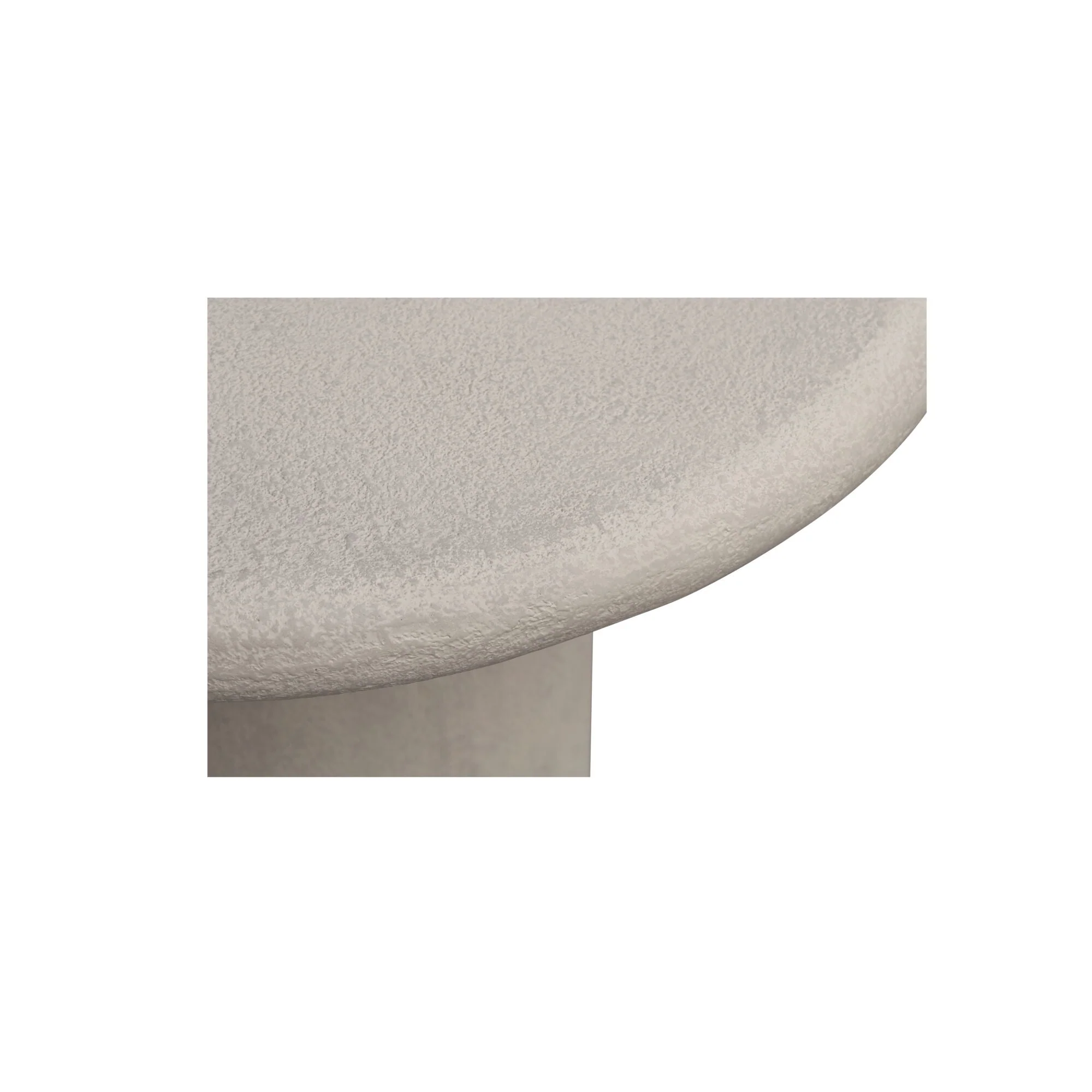 Frida Outdoor Side Table Cream - Image 3