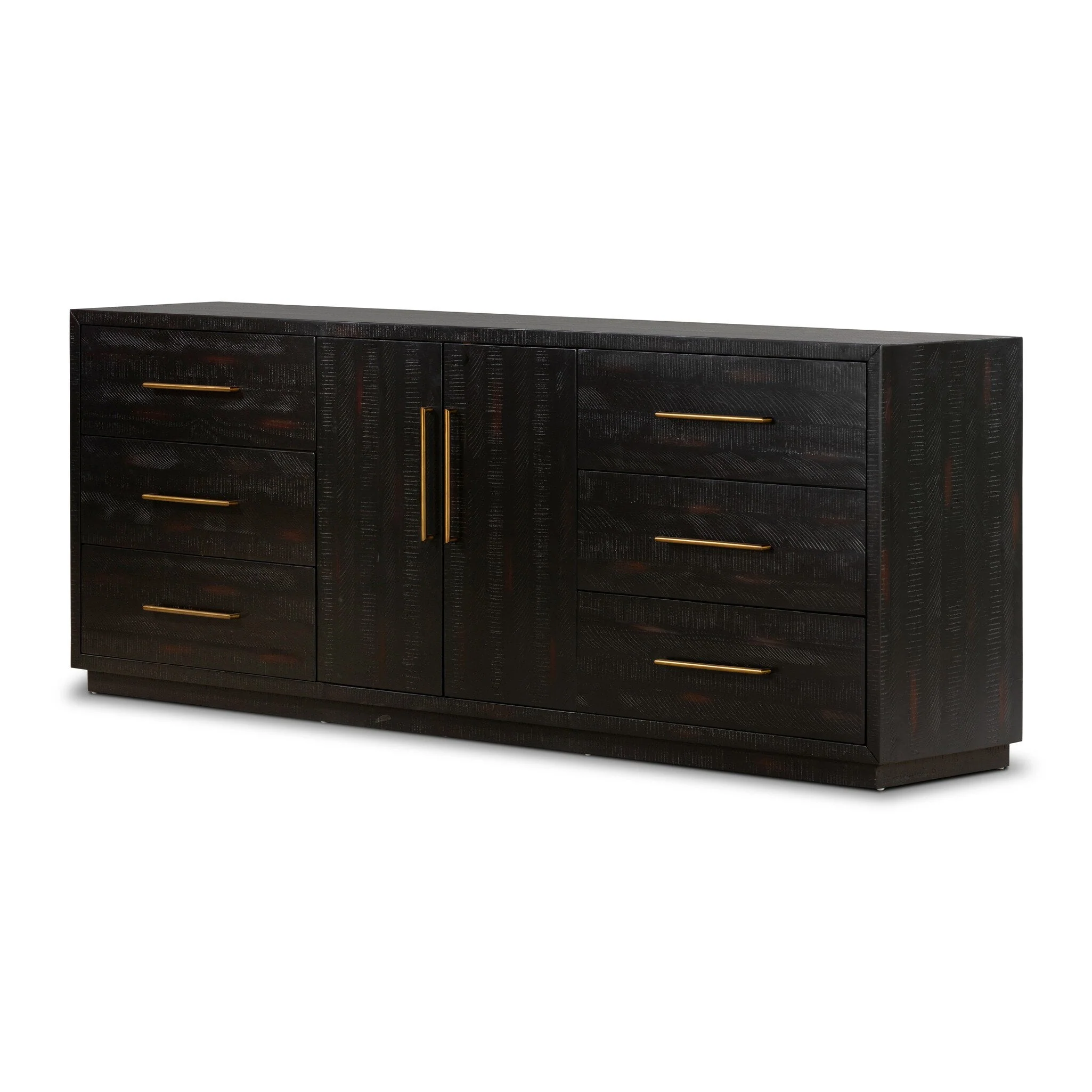 Suki Large Media Console - Burnished Black - Image 2