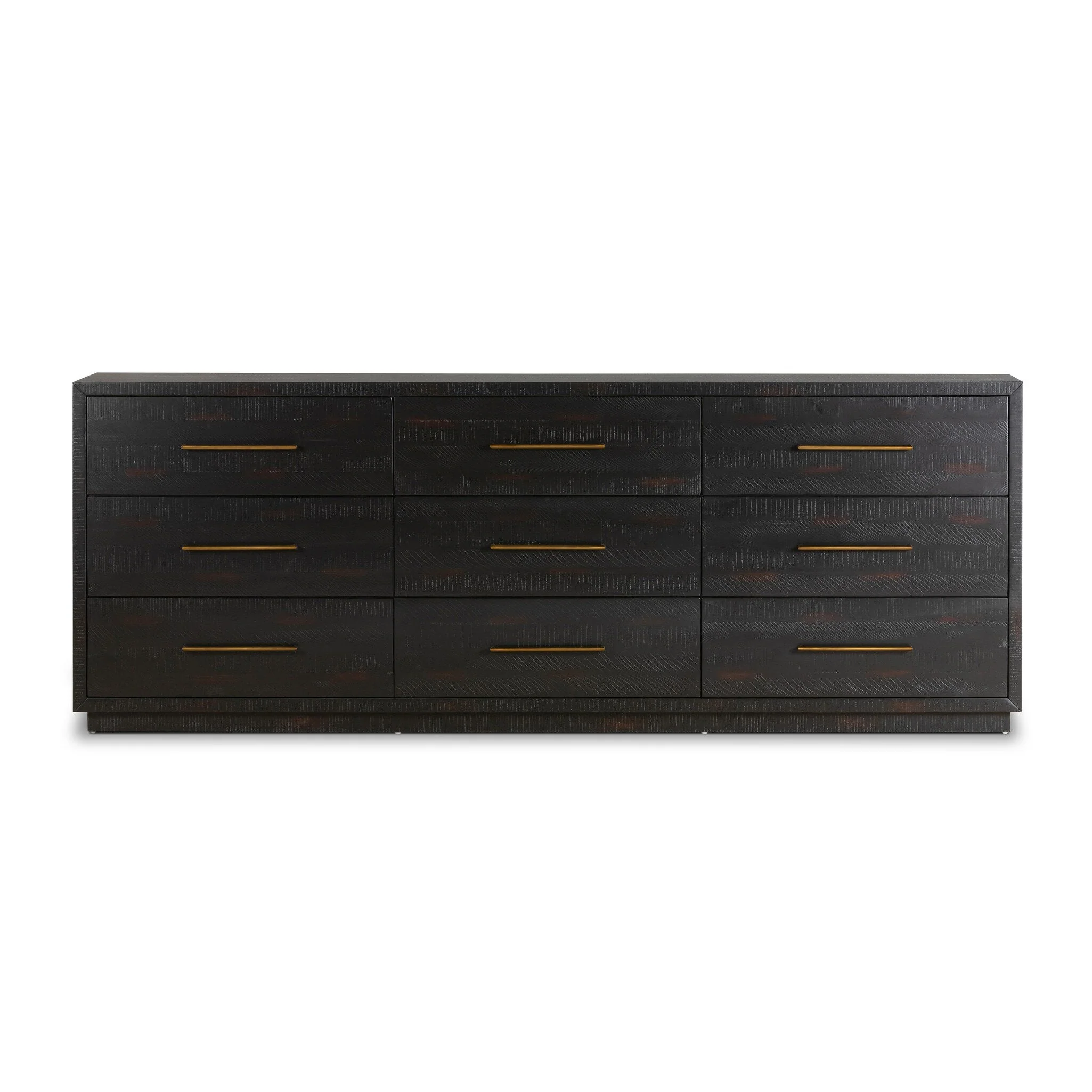 Suki 9 Drawer Dresser - Burnished Black - Image 1