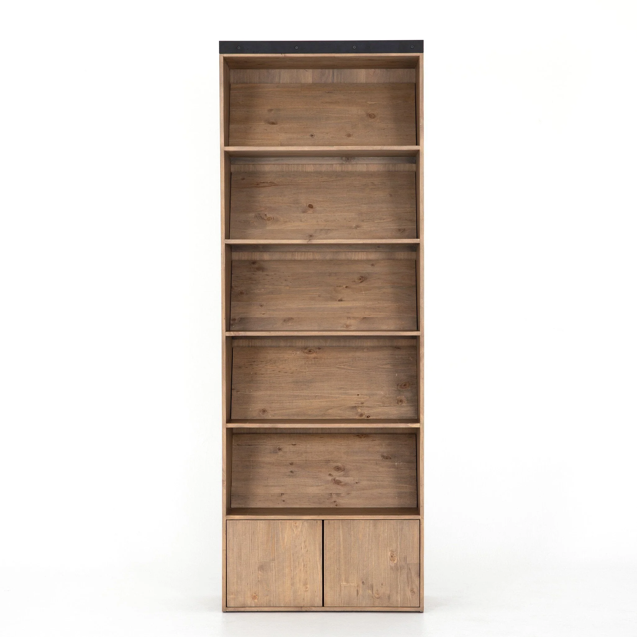 Bane Bookshelf - Smoked Pine - Image 1