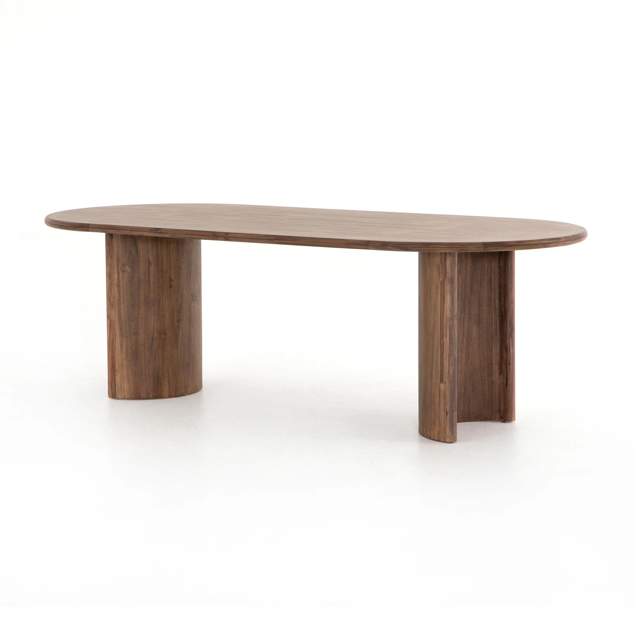 Paden Dining Table - Seasoned Brown Acacia | 94" - Image 2