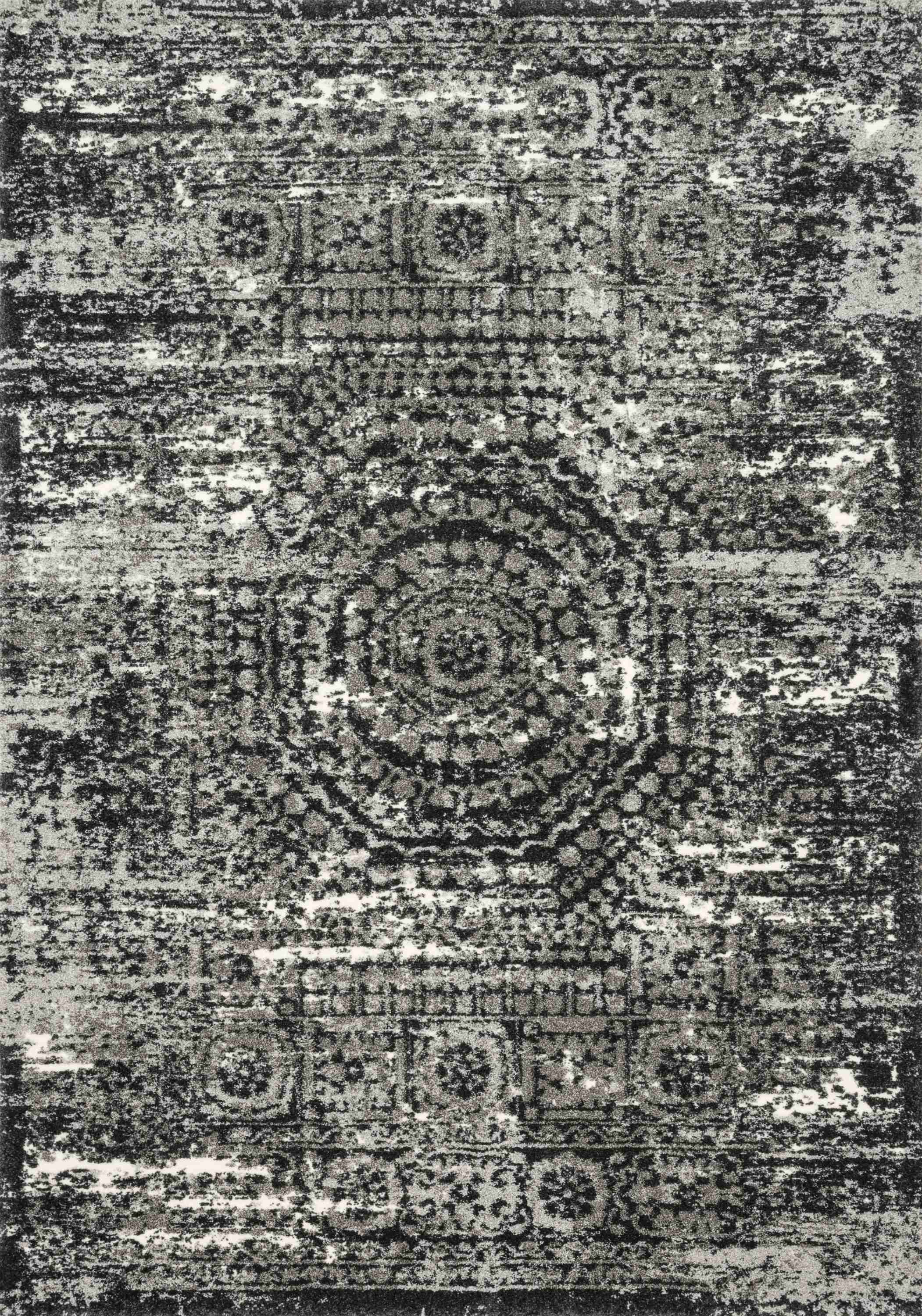Loloi | Viera Collection | Graphite / Black | VR-11 - Image 1