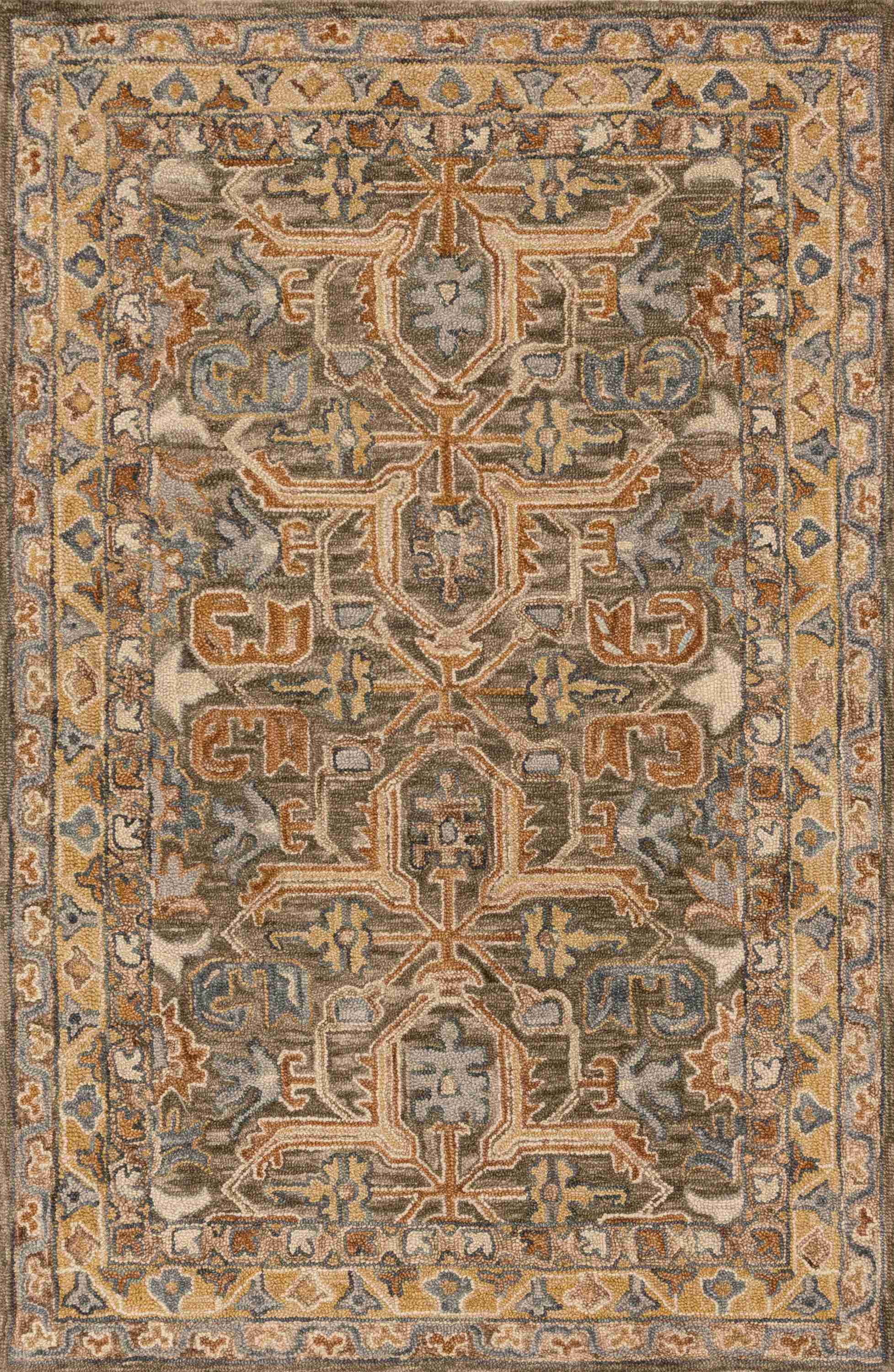 Loloi | Victoria Collection | Walnut / Multi | VK-01 - Image 1