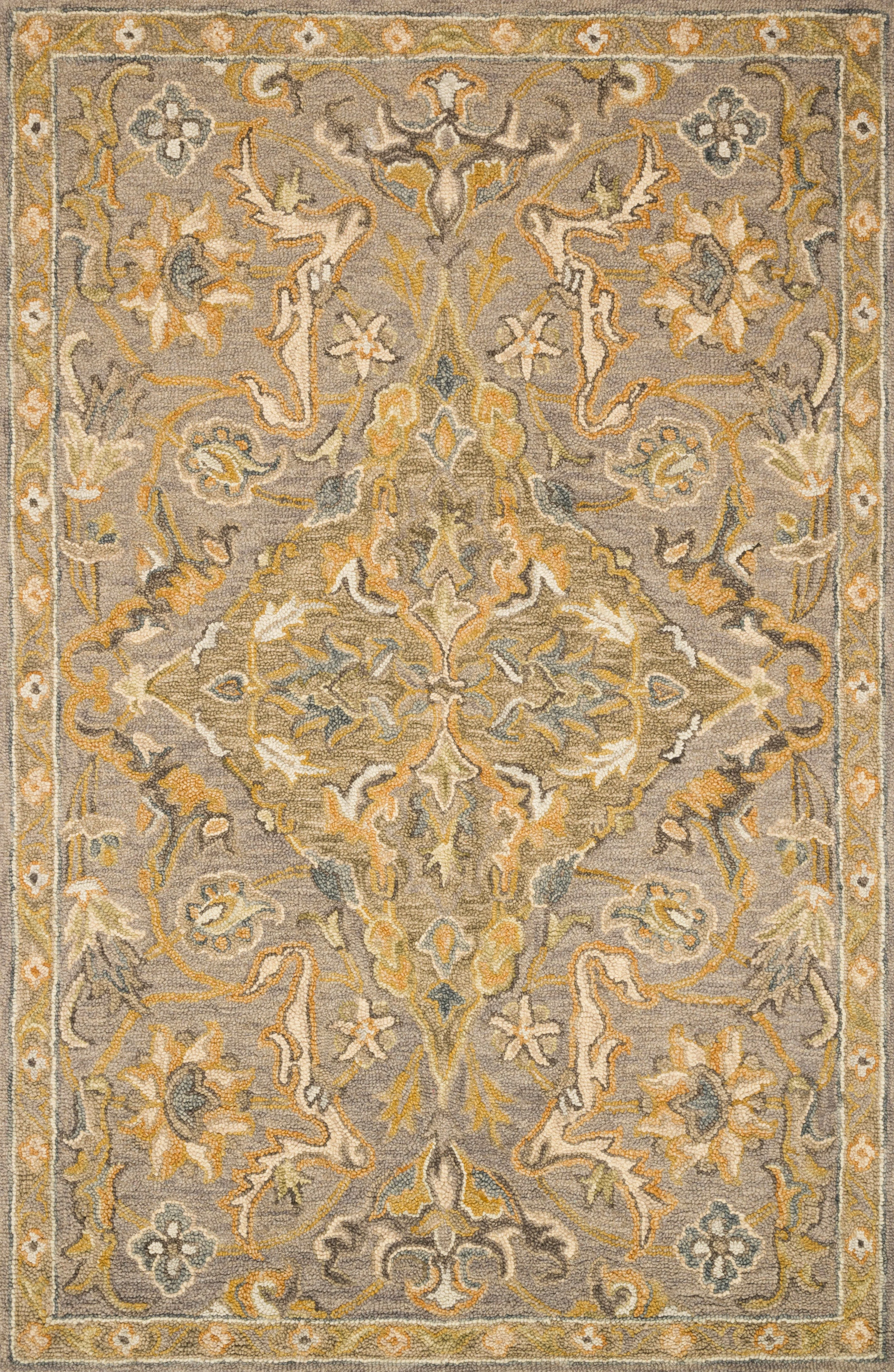 Loloi | Victoria Collection | Grey / Multi | VK-04 - Image 1